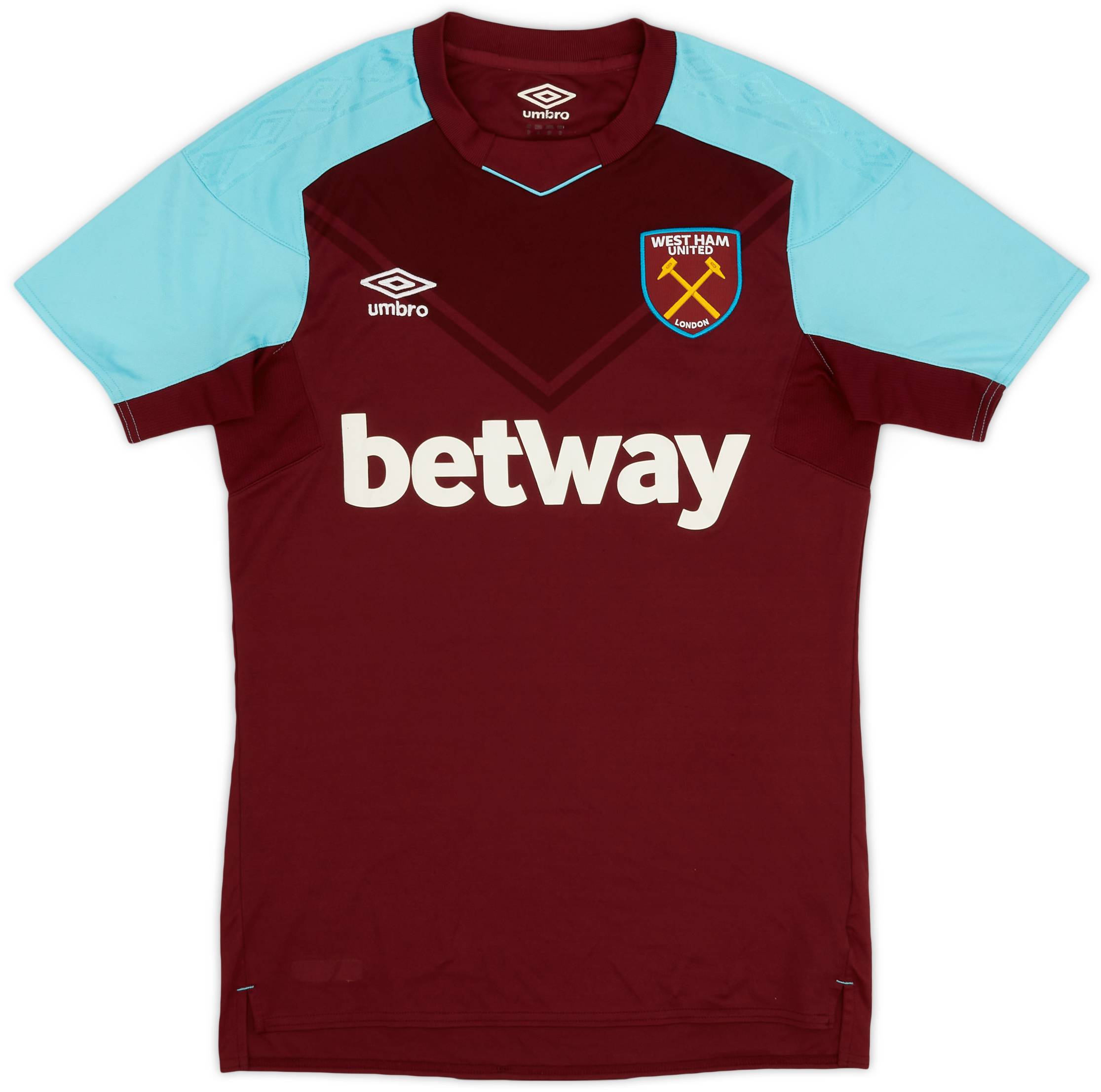 2017-18 West Ham Home Shirt - 6/10 - (S)