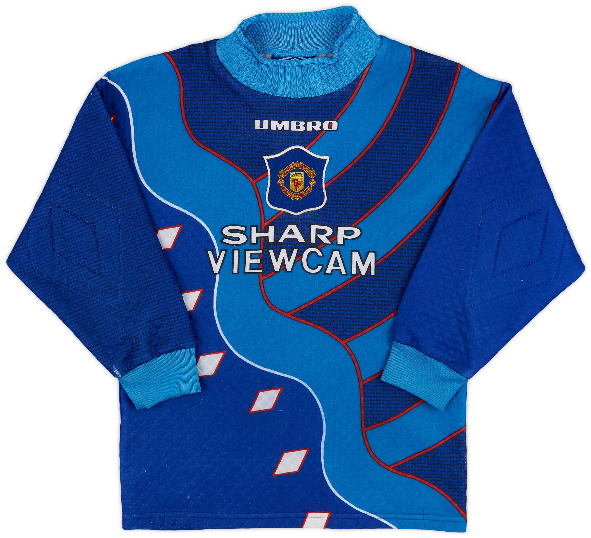 1994-97 Manchester United GK Third Shirt - 8/10 - (S.Boys)