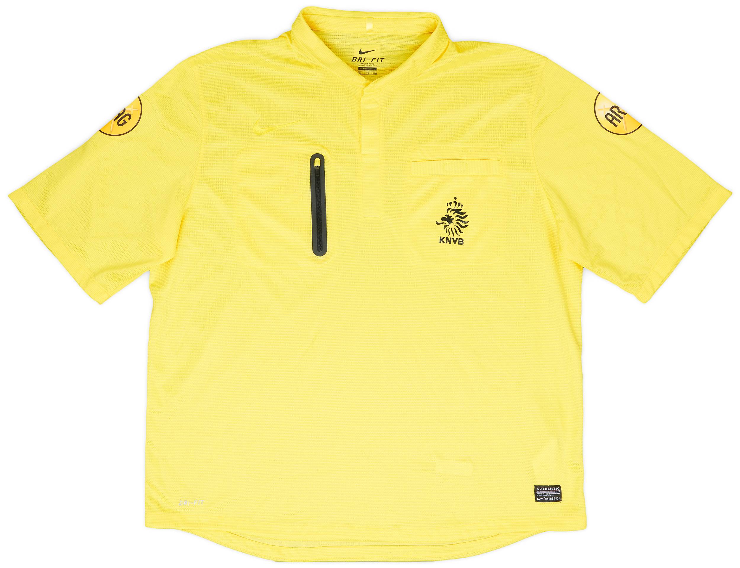 2012-13 Netherlands Nike Referee Shirt - 9/10 - (XXL)