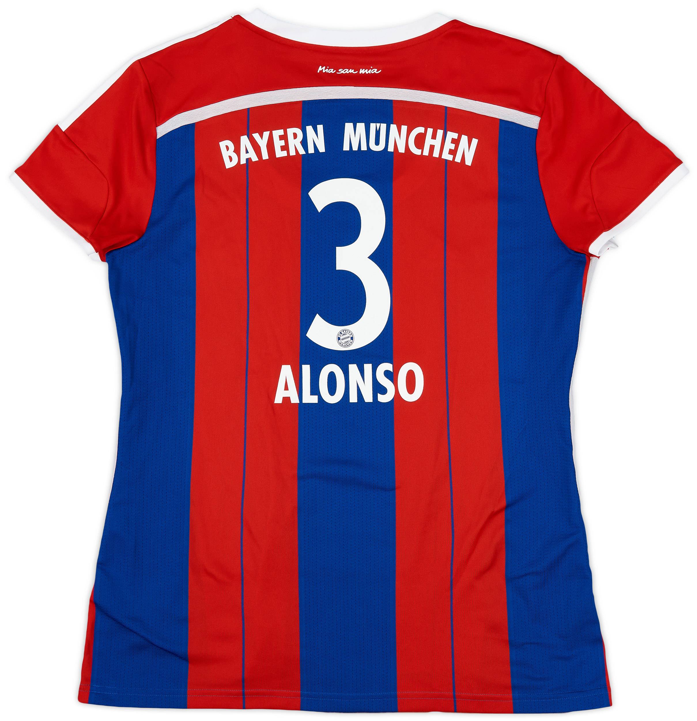 2014-15 Bayern Munich Home Shirt Alonso #3 - 10/10 - (Women's XL)