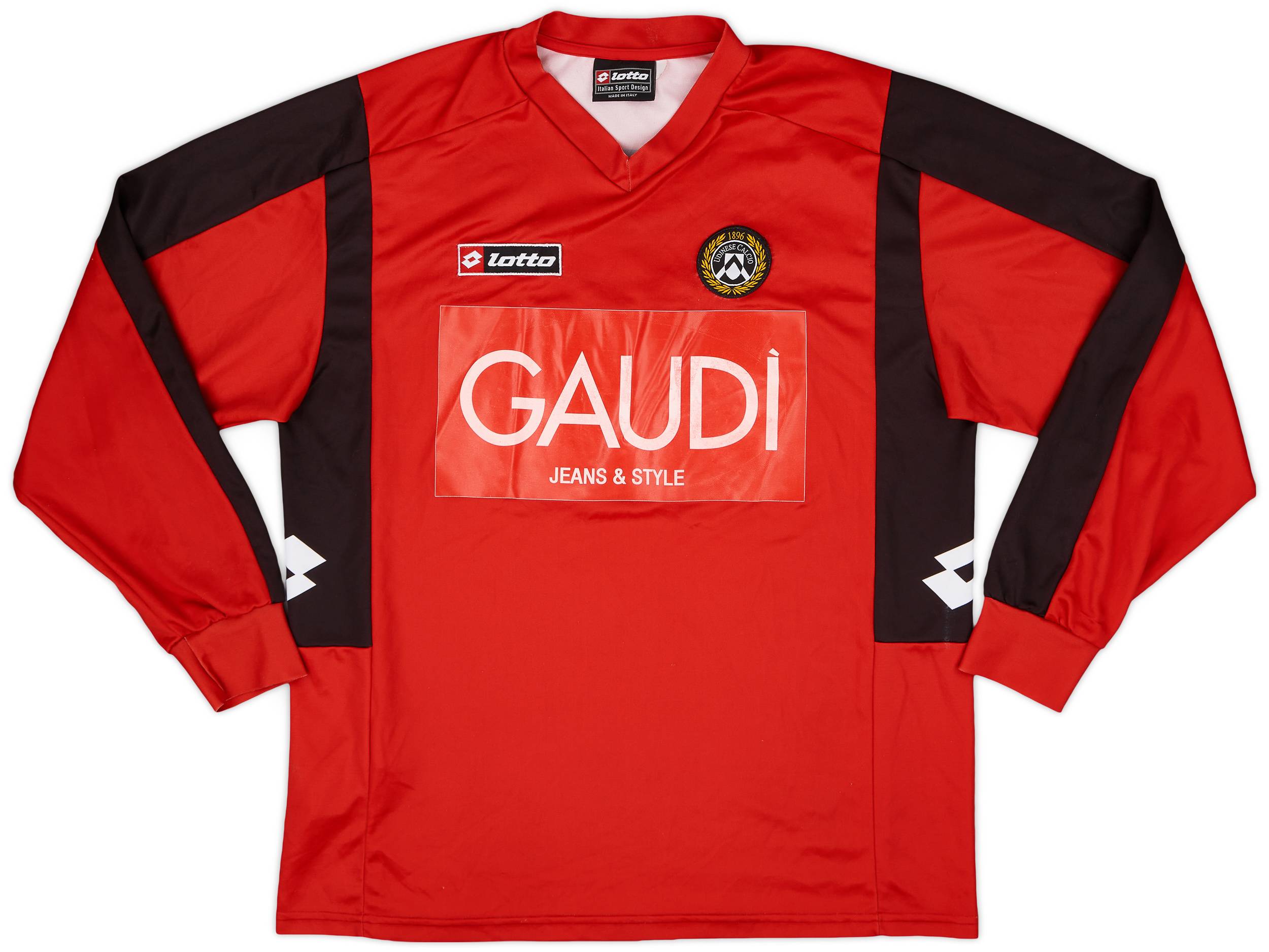 2007-08 Udinese Lotto Training L/S Shirt - 6/10 - (L)