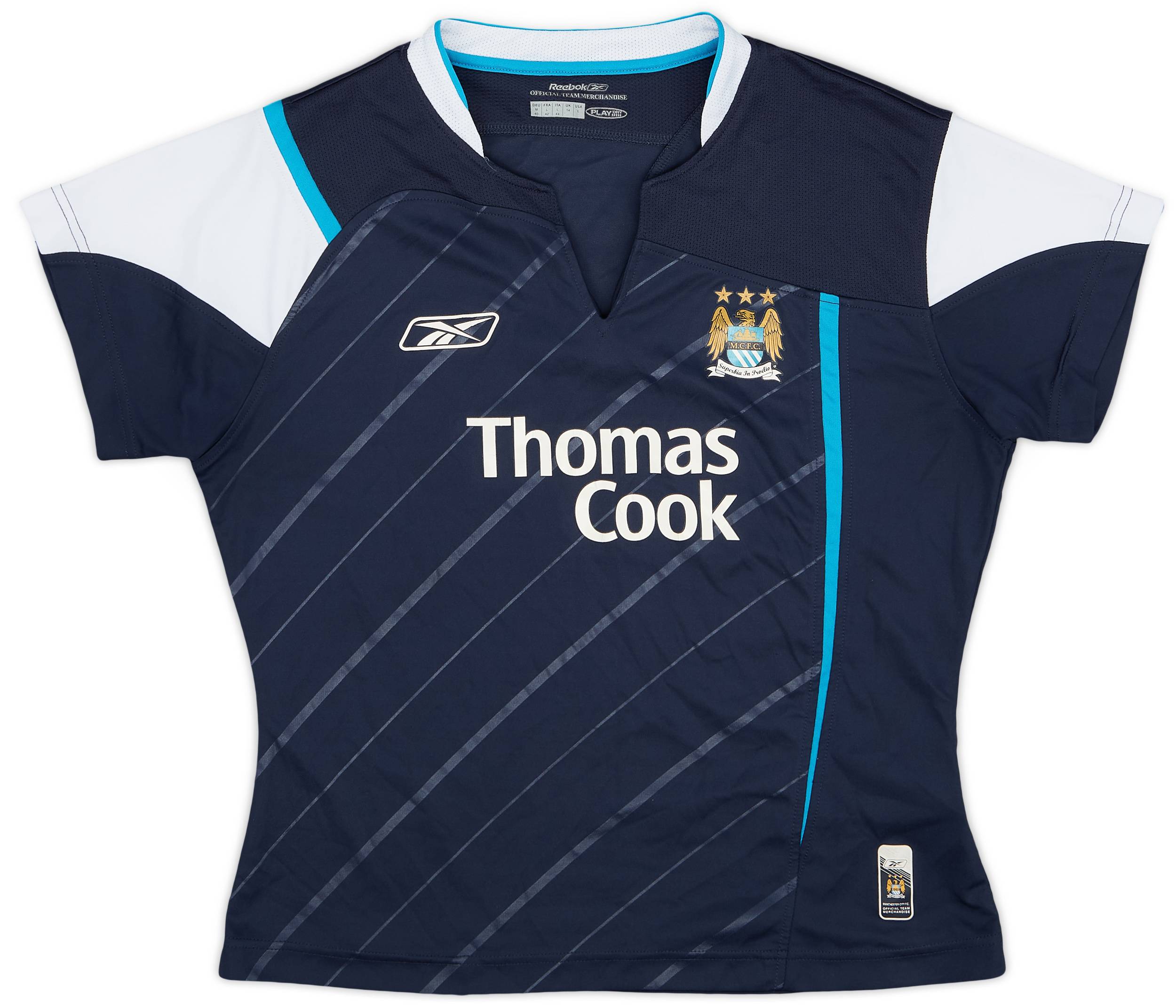 2005-06 Manchester City Away Shirt - 7/10 - (Women's M)