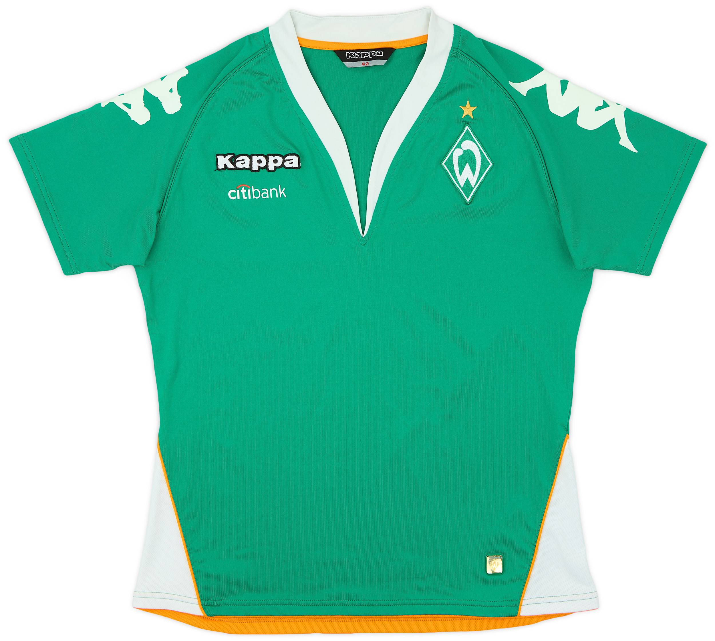2007-08 Werder Bremen Home Shirt - 7/10 - (Women's M)