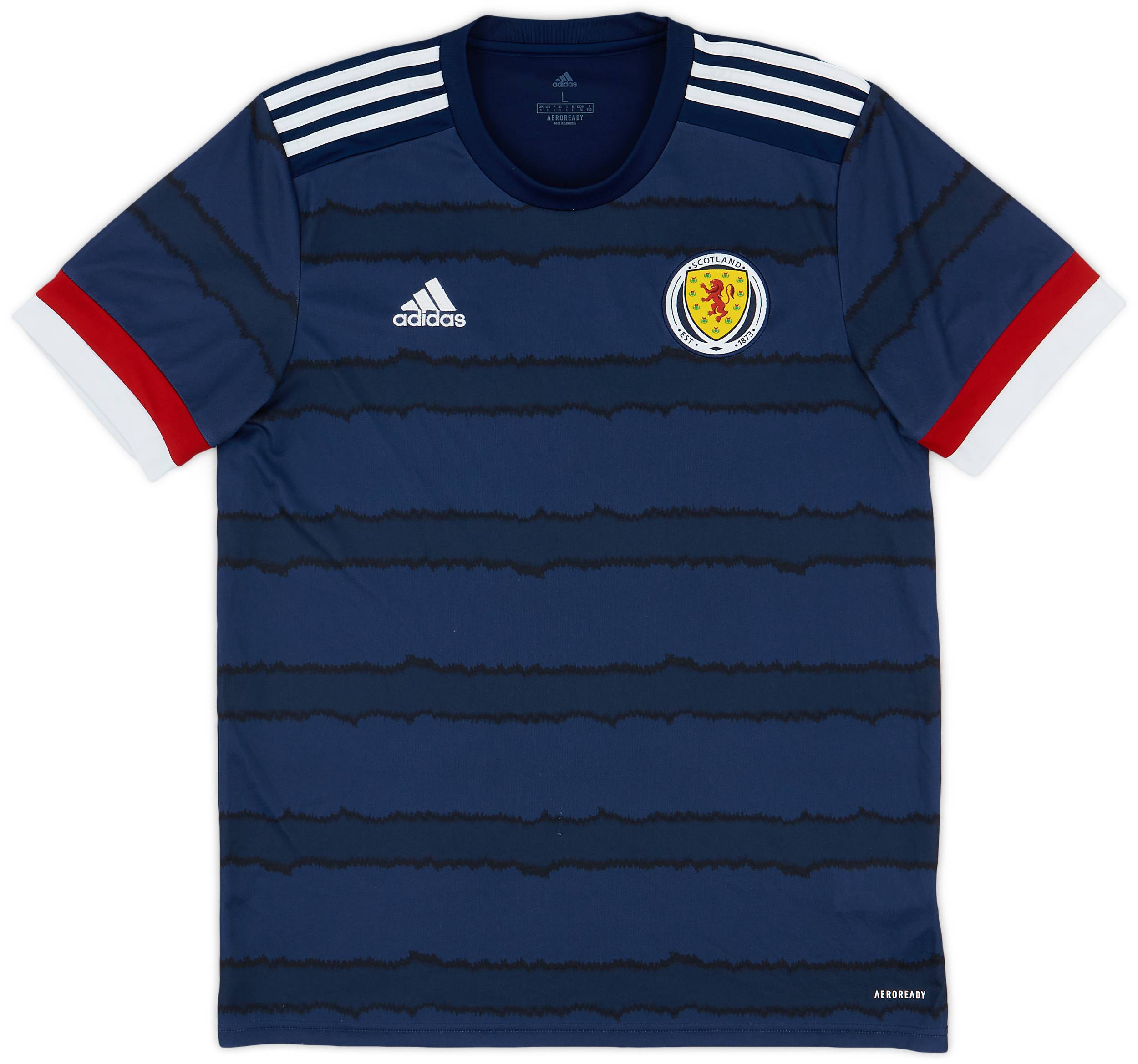 2020-22 Scotland Home Shirt - 7/10 - (XL)