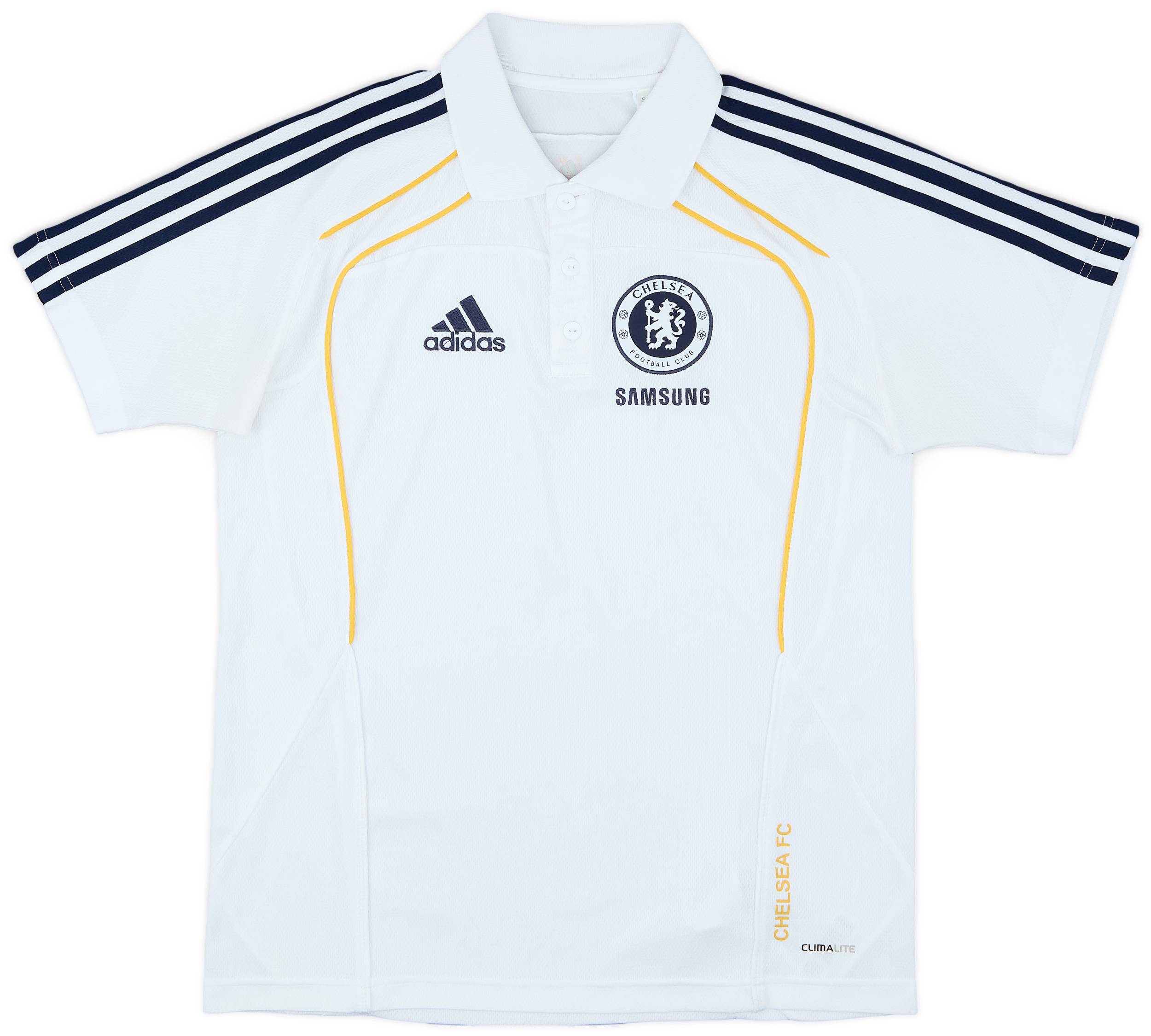 2010-11 Chelsea adidas Polo Shirt - 7/10 - (S)