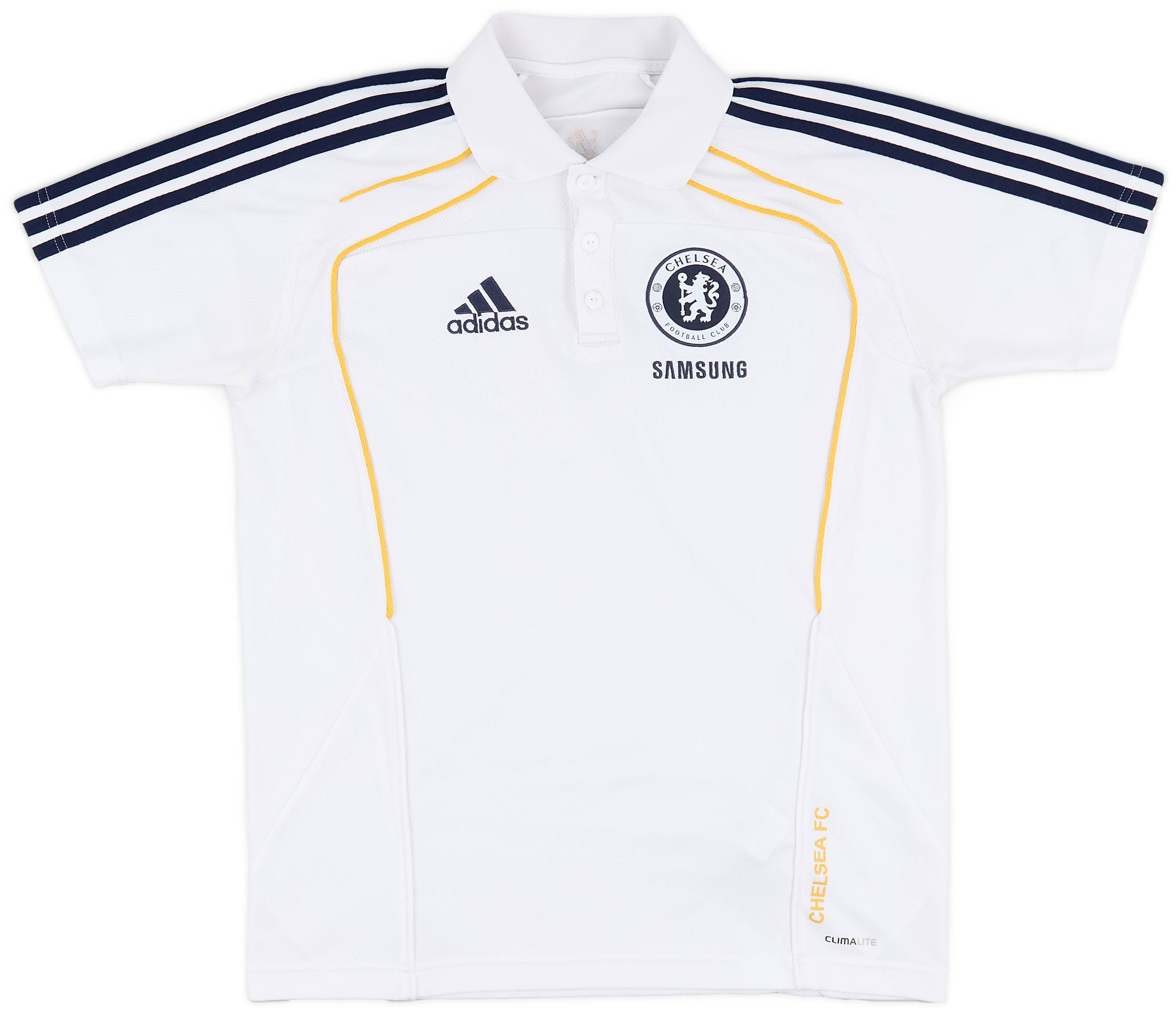 2010 11 Chelsea adidas Polo Shirt 8 10 S