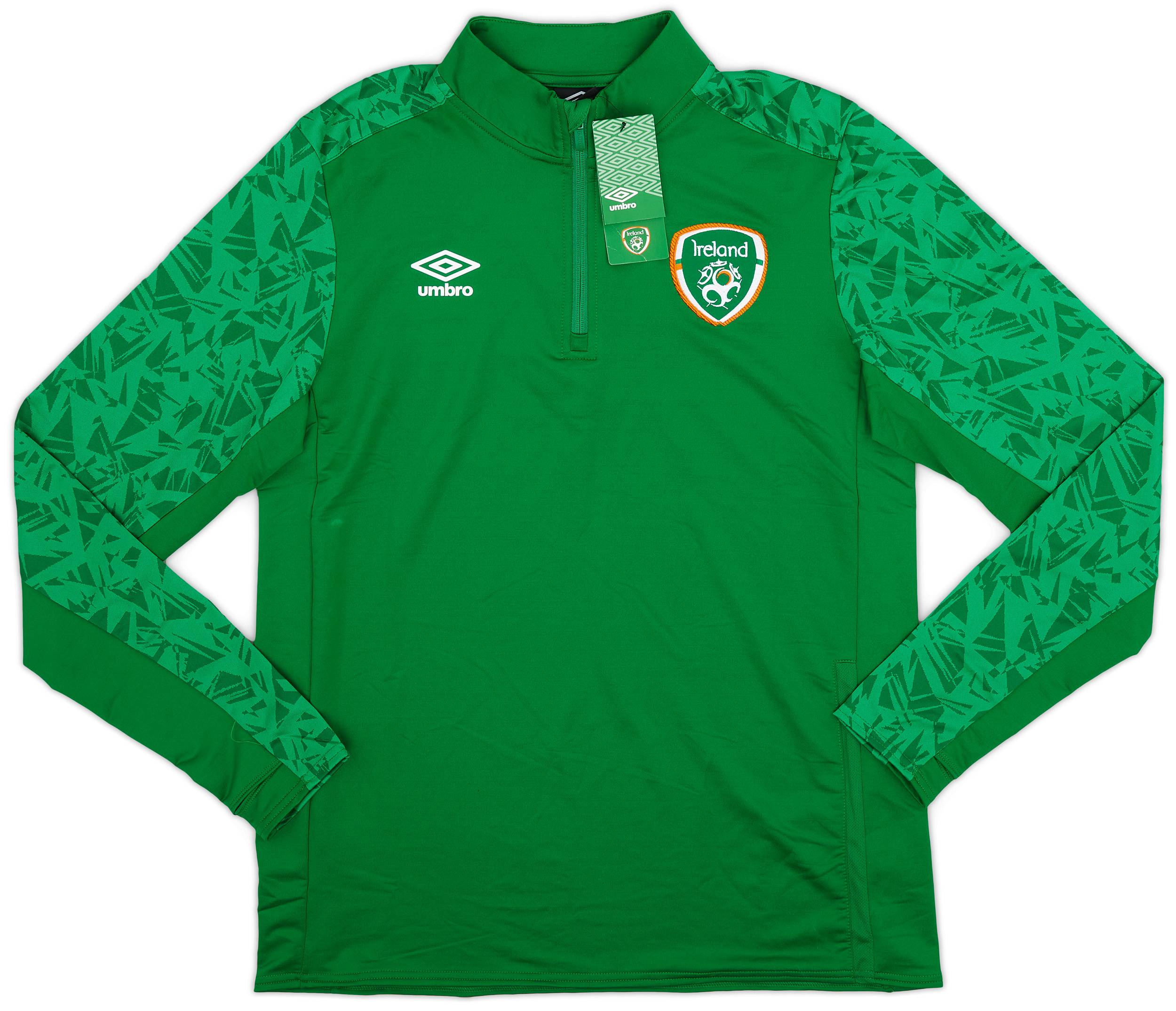 2020-21 Ireland Umbro 1/4 Zip Sweat Top (L)