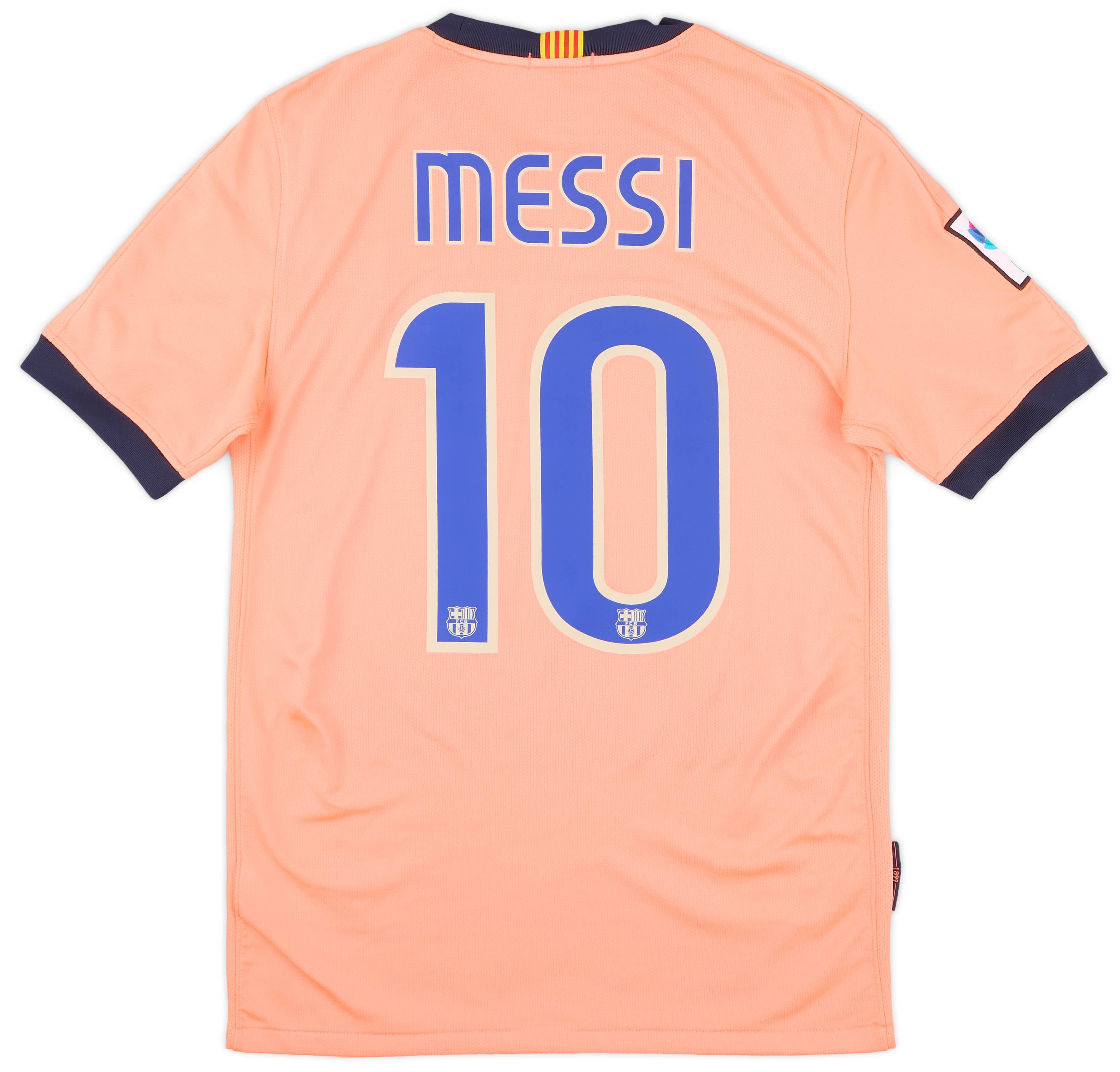 2009-10 Barcelona Away Shirt Messi #10 - 9/10 - (S)