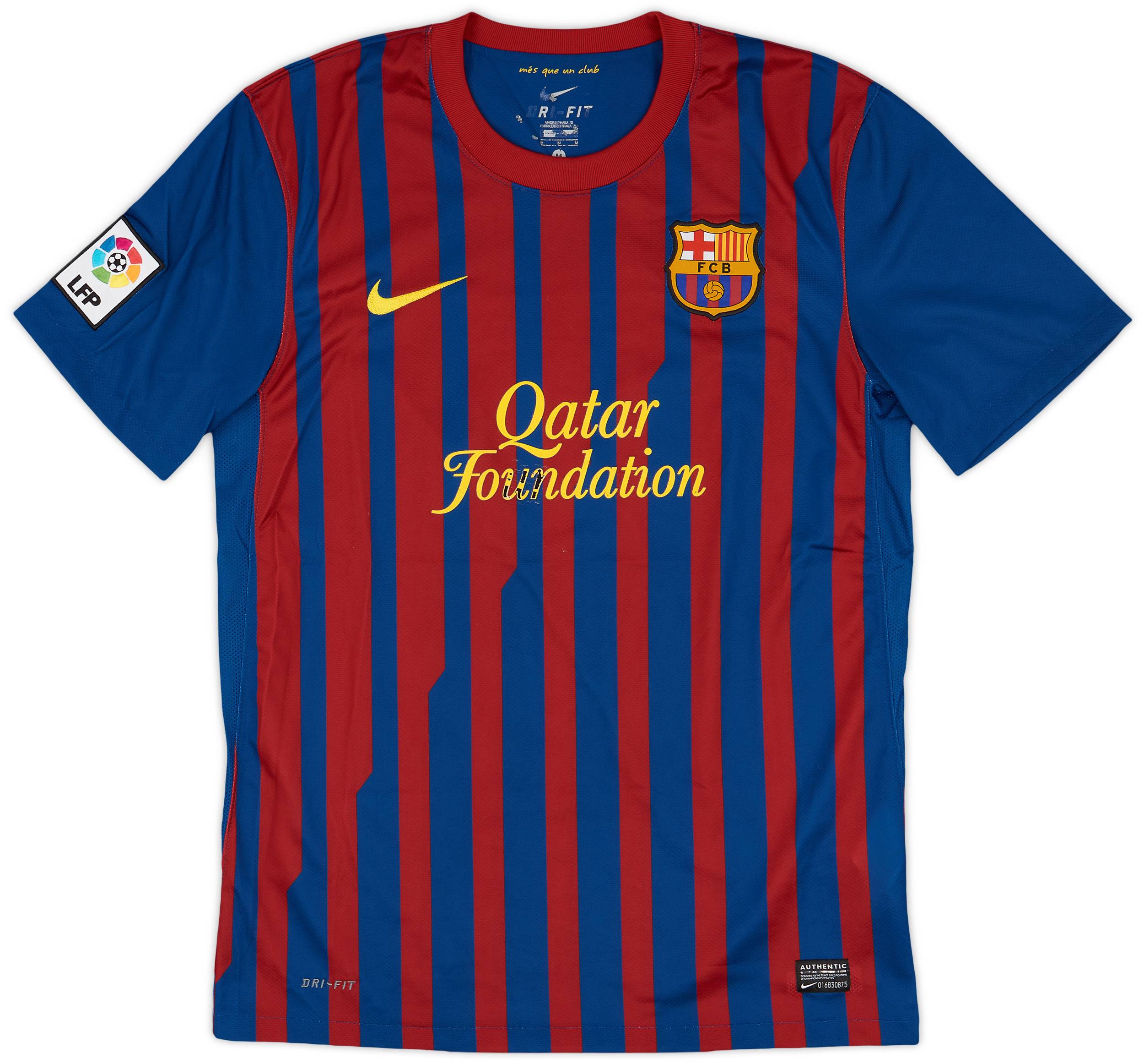2011-12 Barcelona Home Shirt - 5/10 - (M)