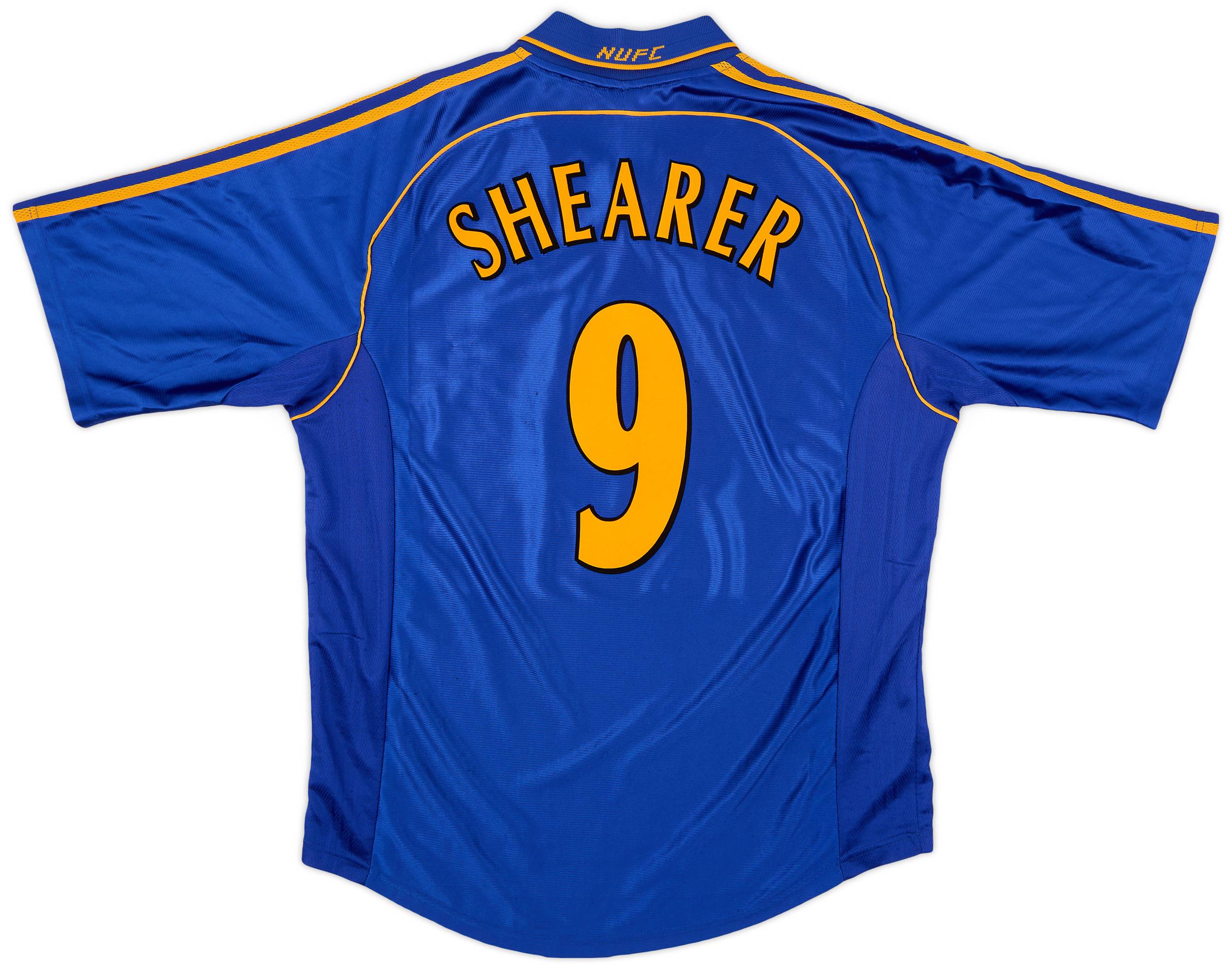 1998-99 Newcastle Away Shirt Shearer #9 - 8/10 - (XL)