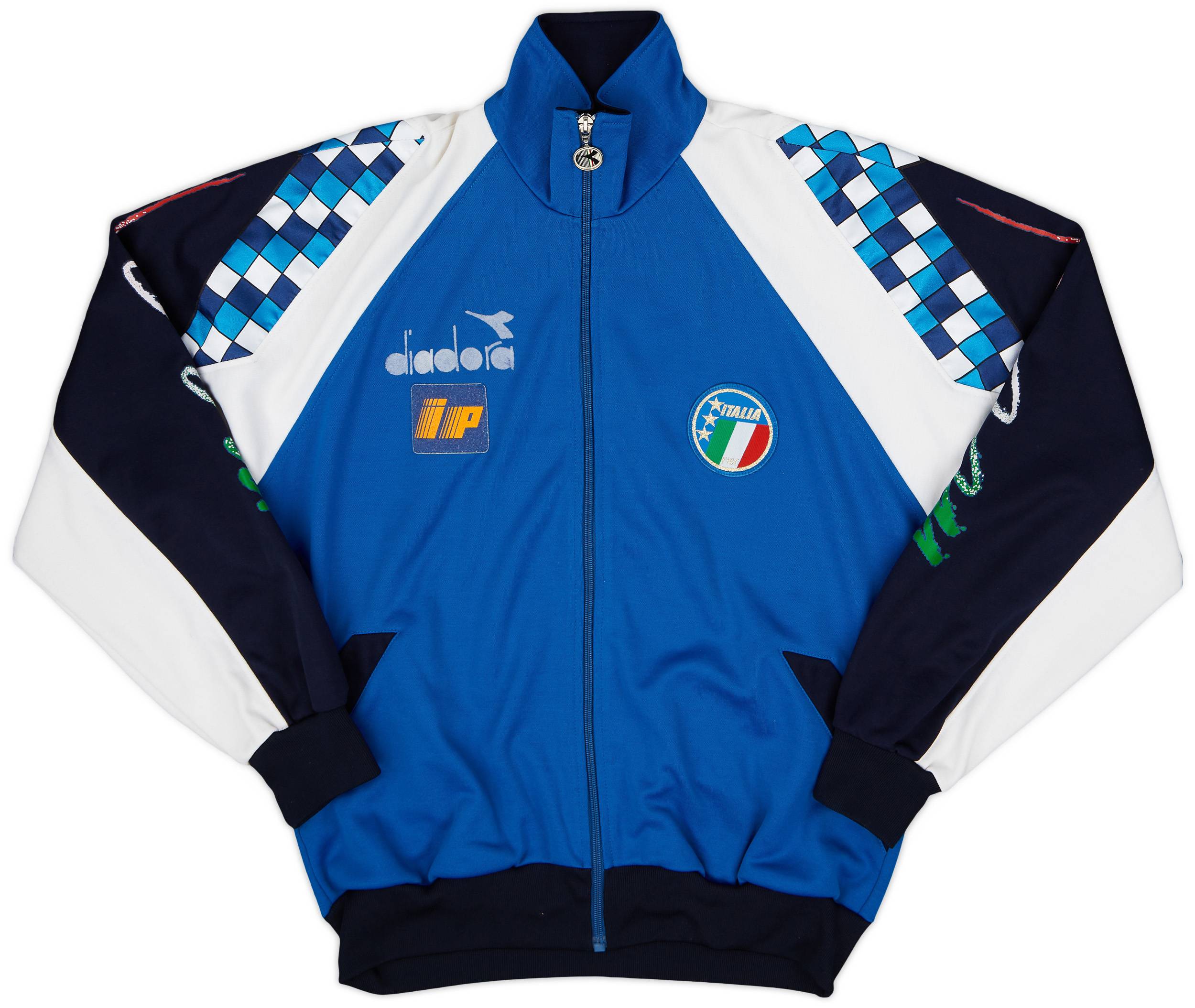 1990 Italy Diadora Track Jacket - 8/10 - (L)
