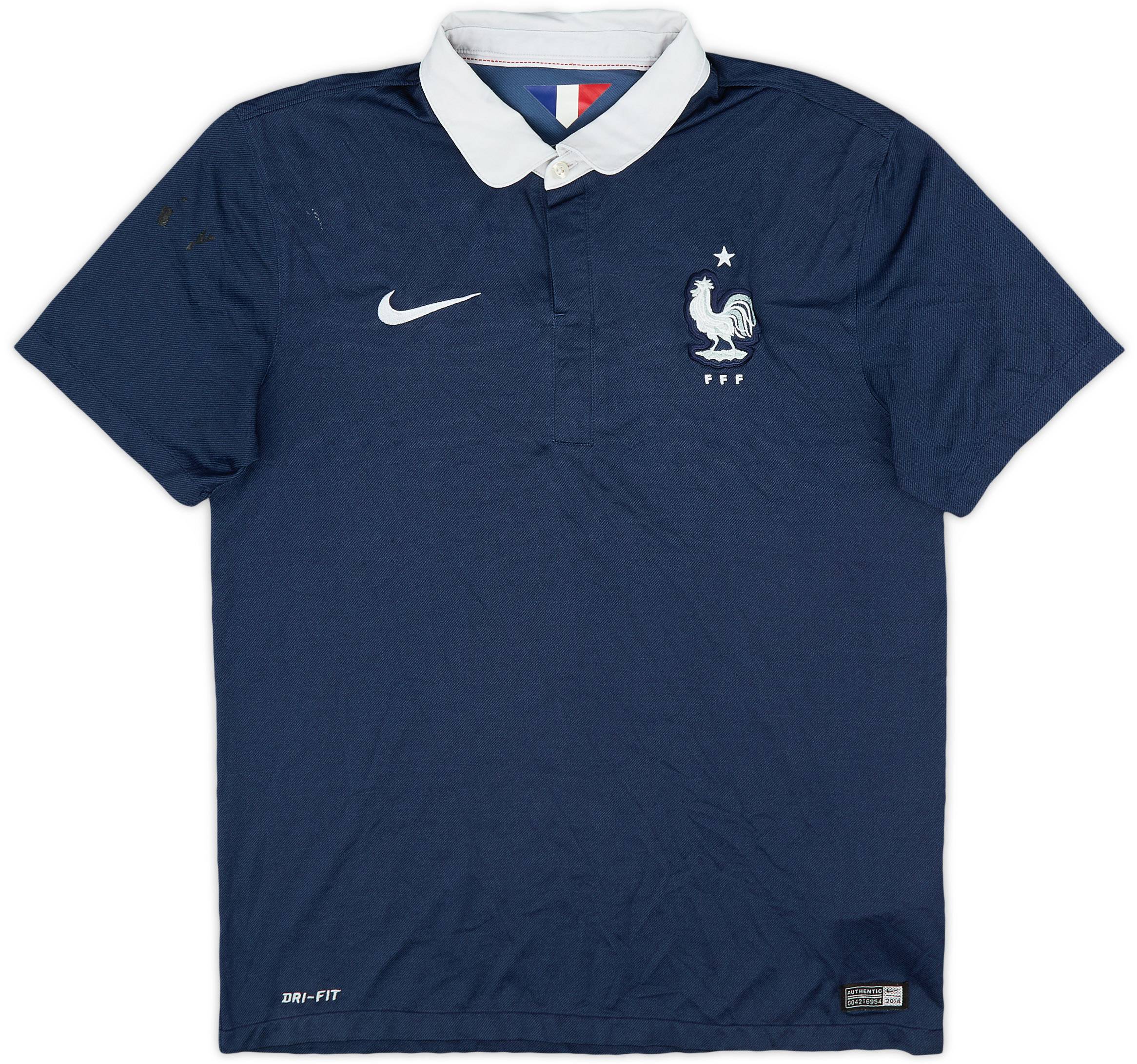 2014-15 France Home Shirt - 5/10 - (M)