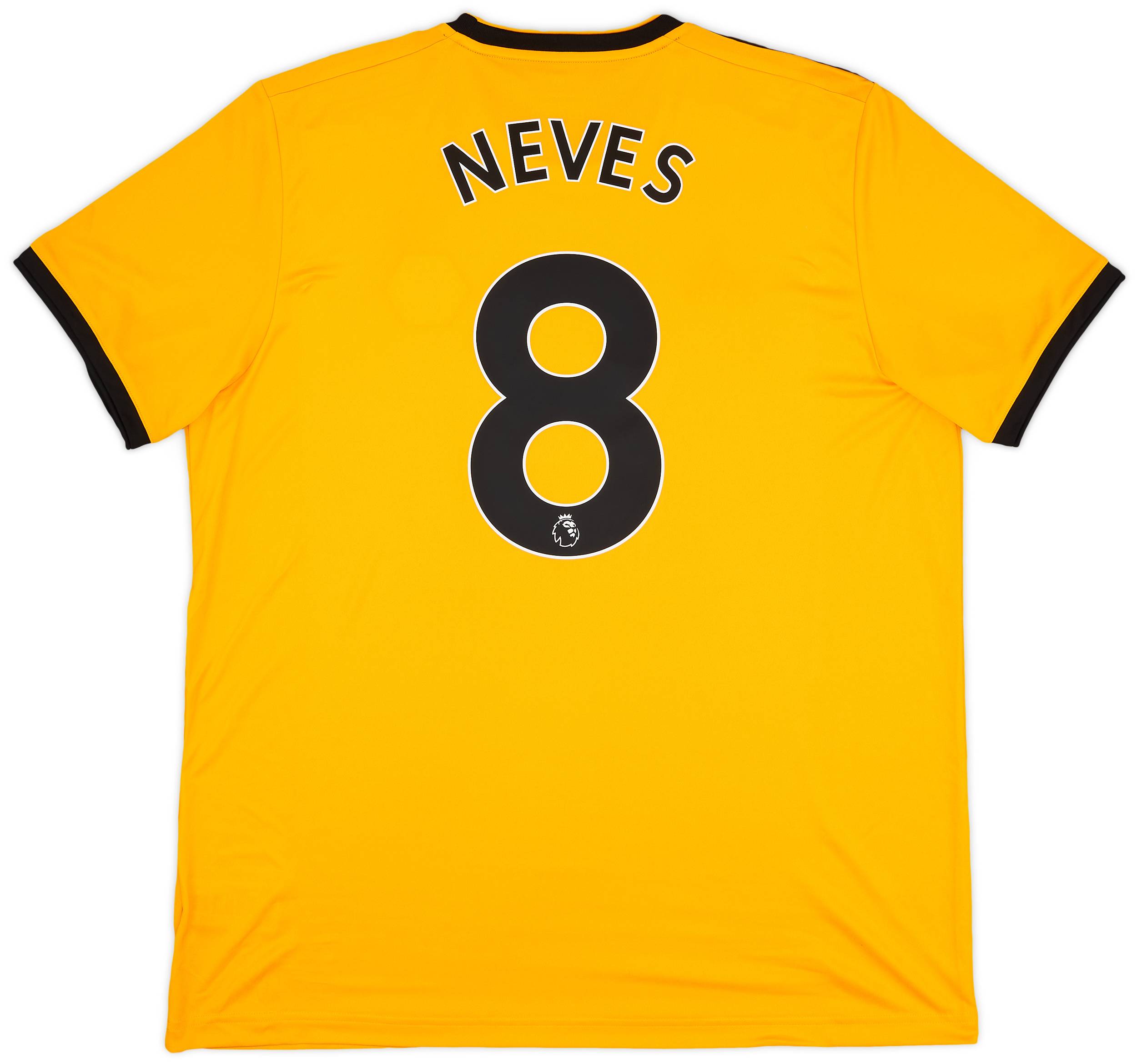 2018-19 Wolves Home Shirt Neves #8 - 8/10 - (XL)