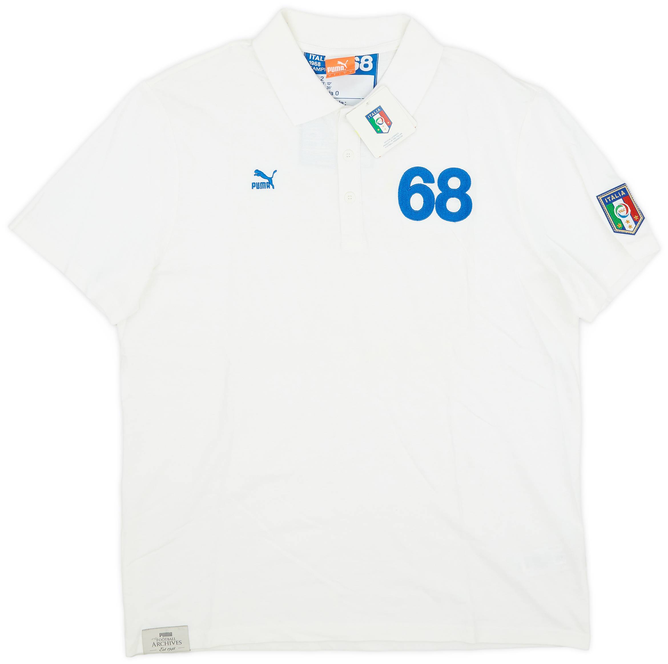 2012-13 Italy Puma Football Archives Polo Shirt (L)