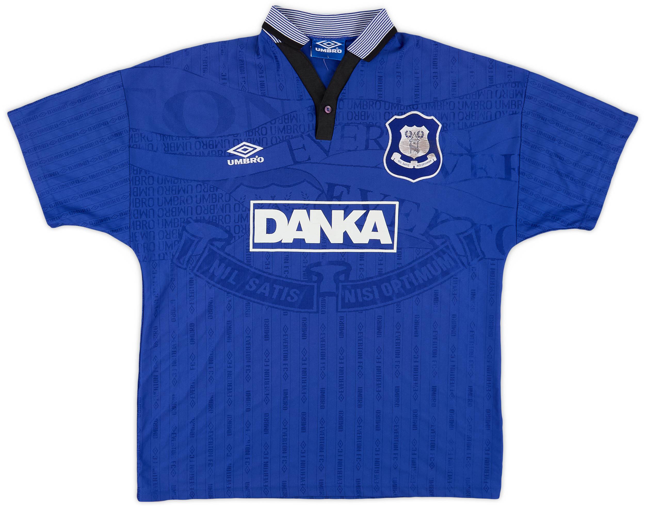 1995-97 Everton Home Shirt #6 - 5/10 - (L)