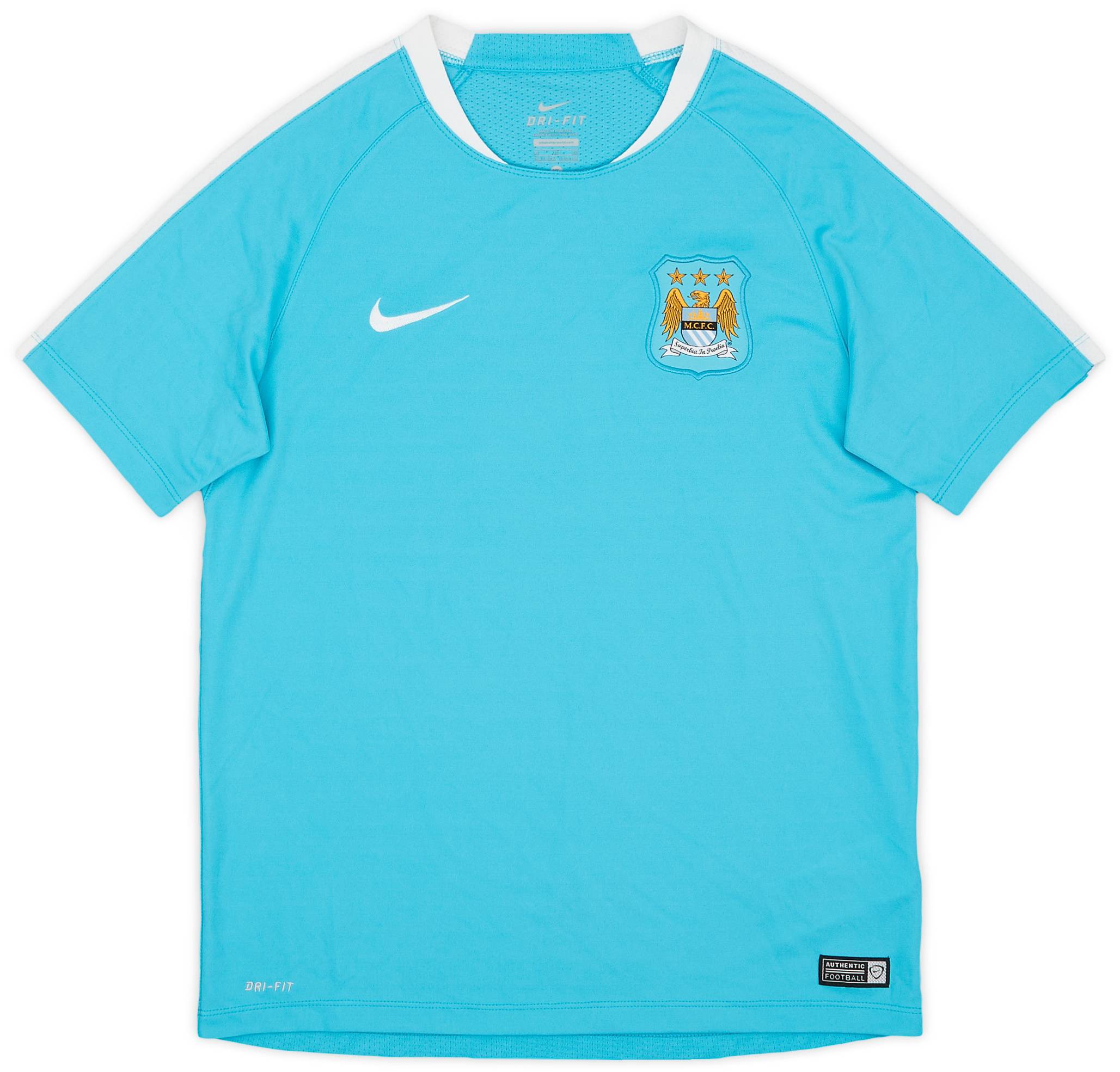 2015-16 Manchester City Nike Training Shirt - 8/10 - (XL.Boys)