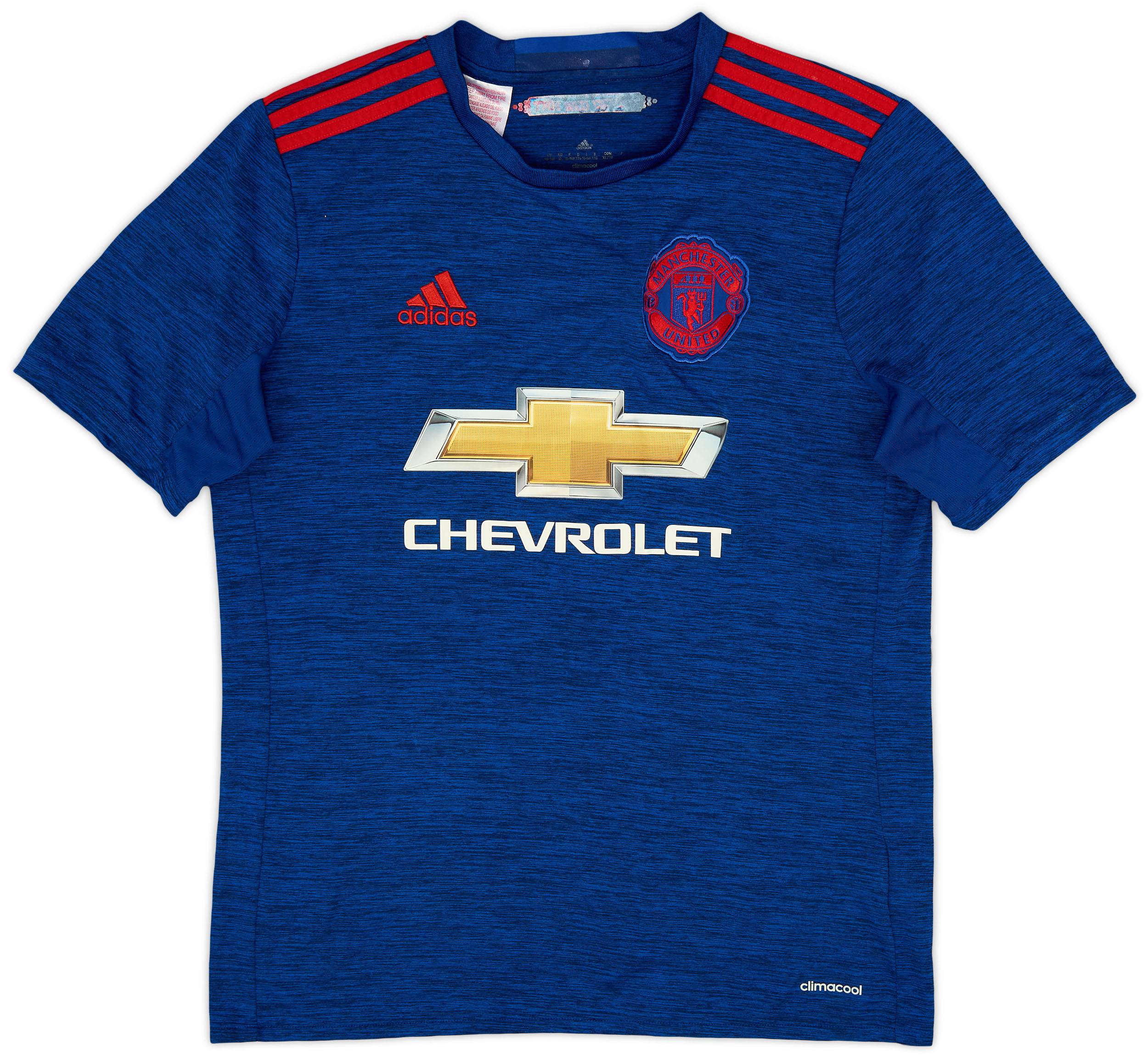 2016-17 Manchester United Away Shirt - 8/10 - (XL.Boys)