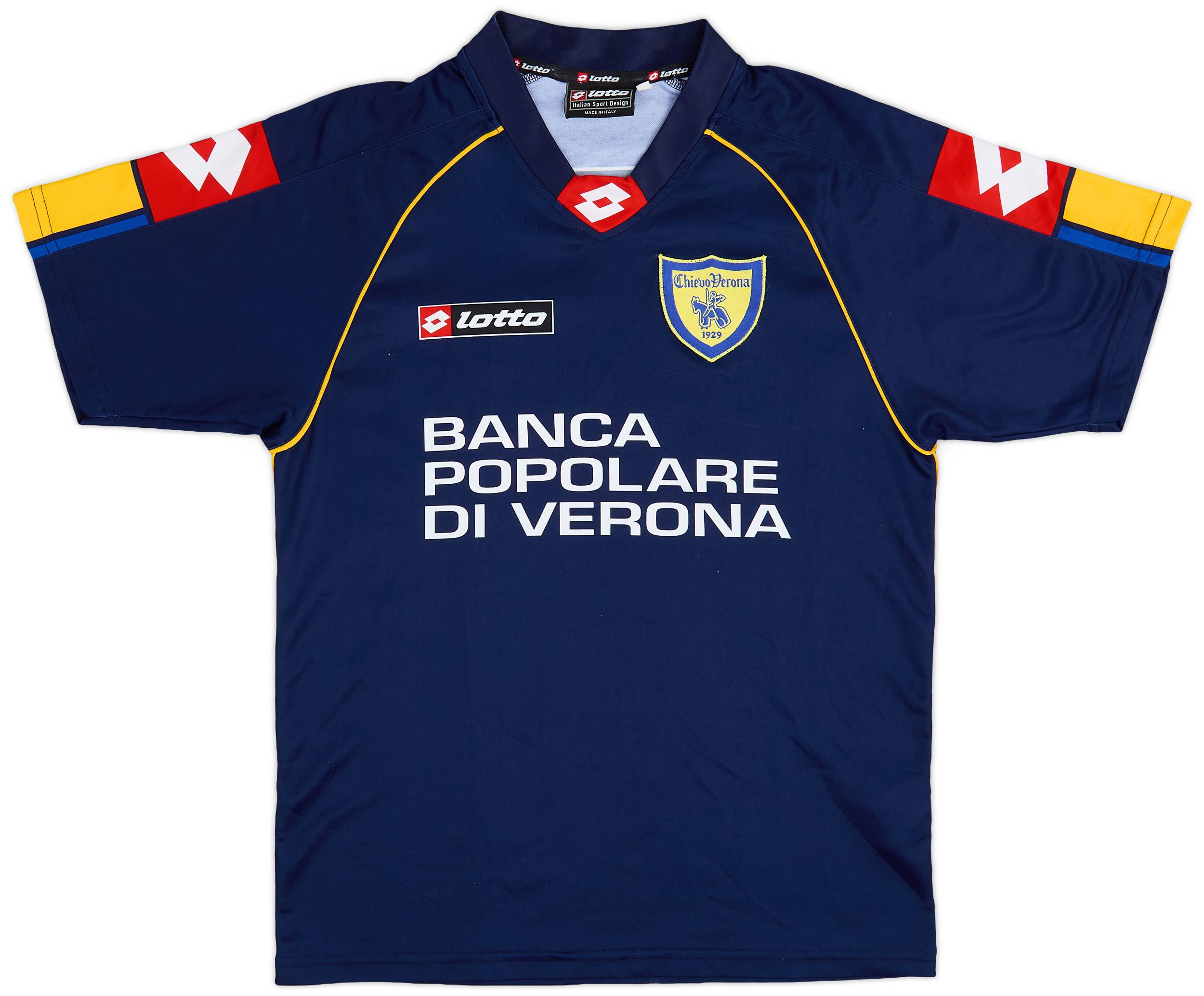 2005-06 Chievo Verona Lotto Training Shirt - 9/10 - (XS)