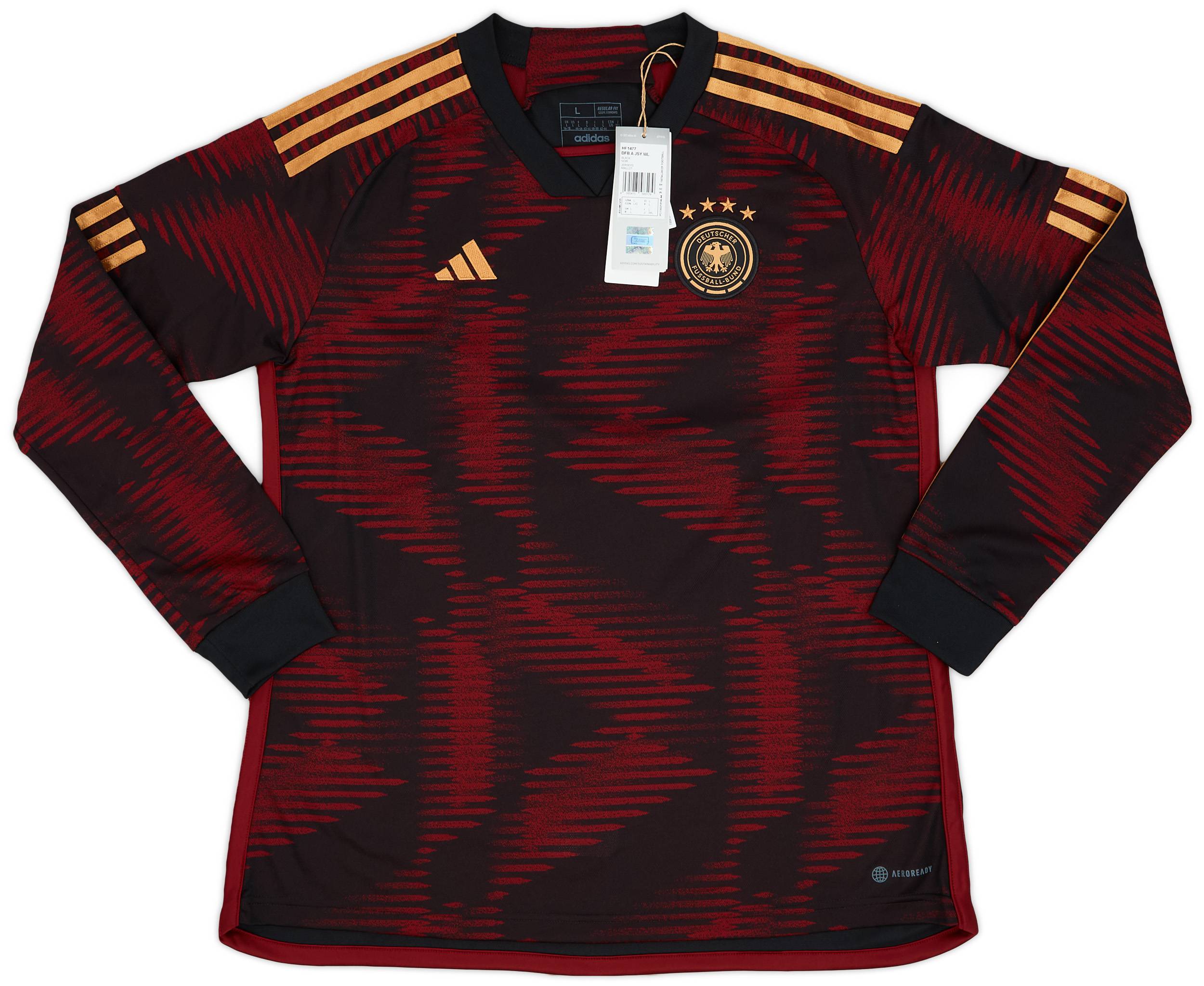 ウェア 2022-23 Germany  L/S Shirt 2022-23 Germany Away L/S Shirt (Women's L)