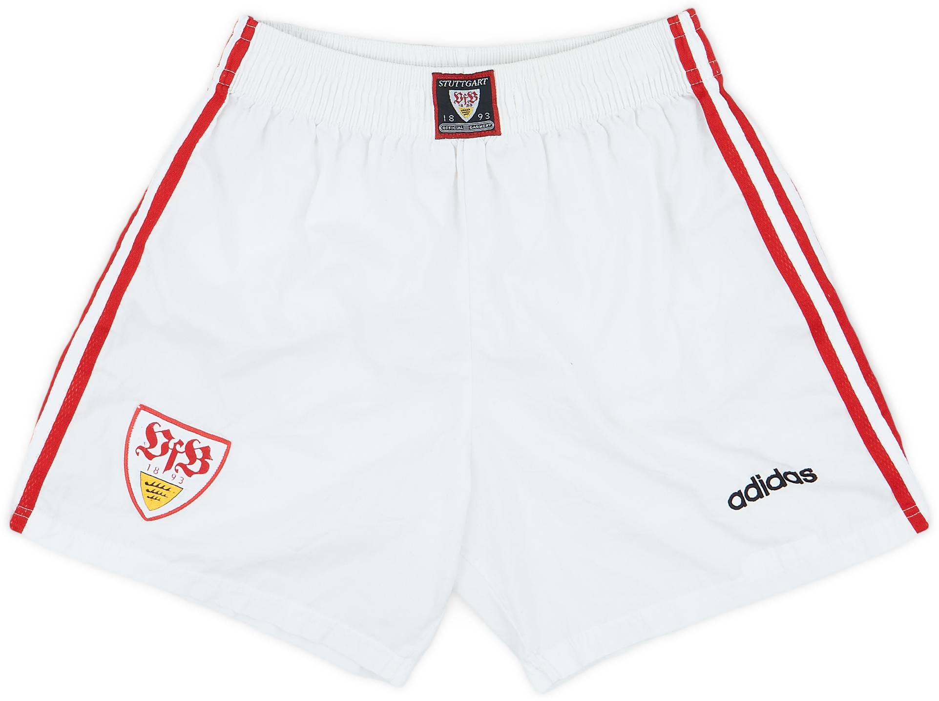 1996-97 Stuttgart Home Shorts - 7/10 - (S)