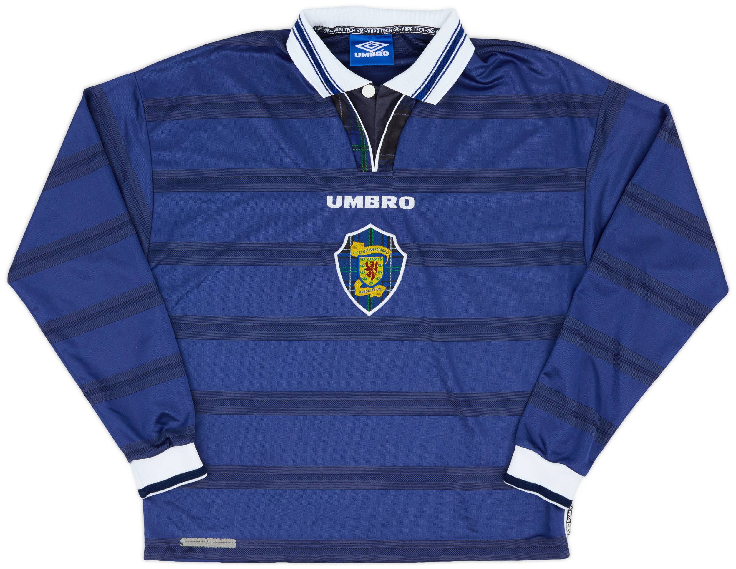 SCOTLAND 1996 1998 HOME FOOTBALL SHIRT SOCCER JERSEY UMBRO