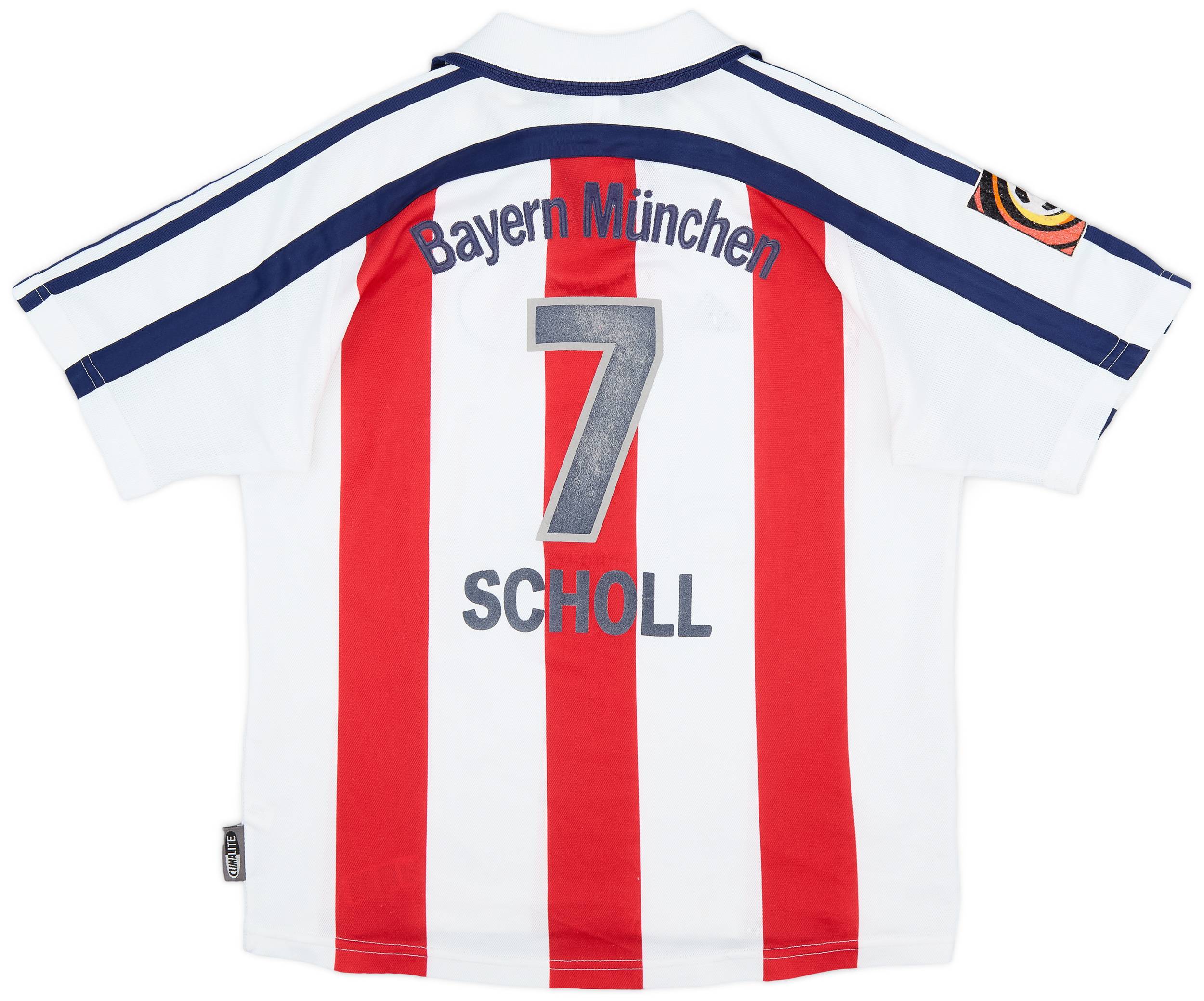 2000-01 Bayern Munich Away Shirt Scholl #7 - 5/10 - (Y)