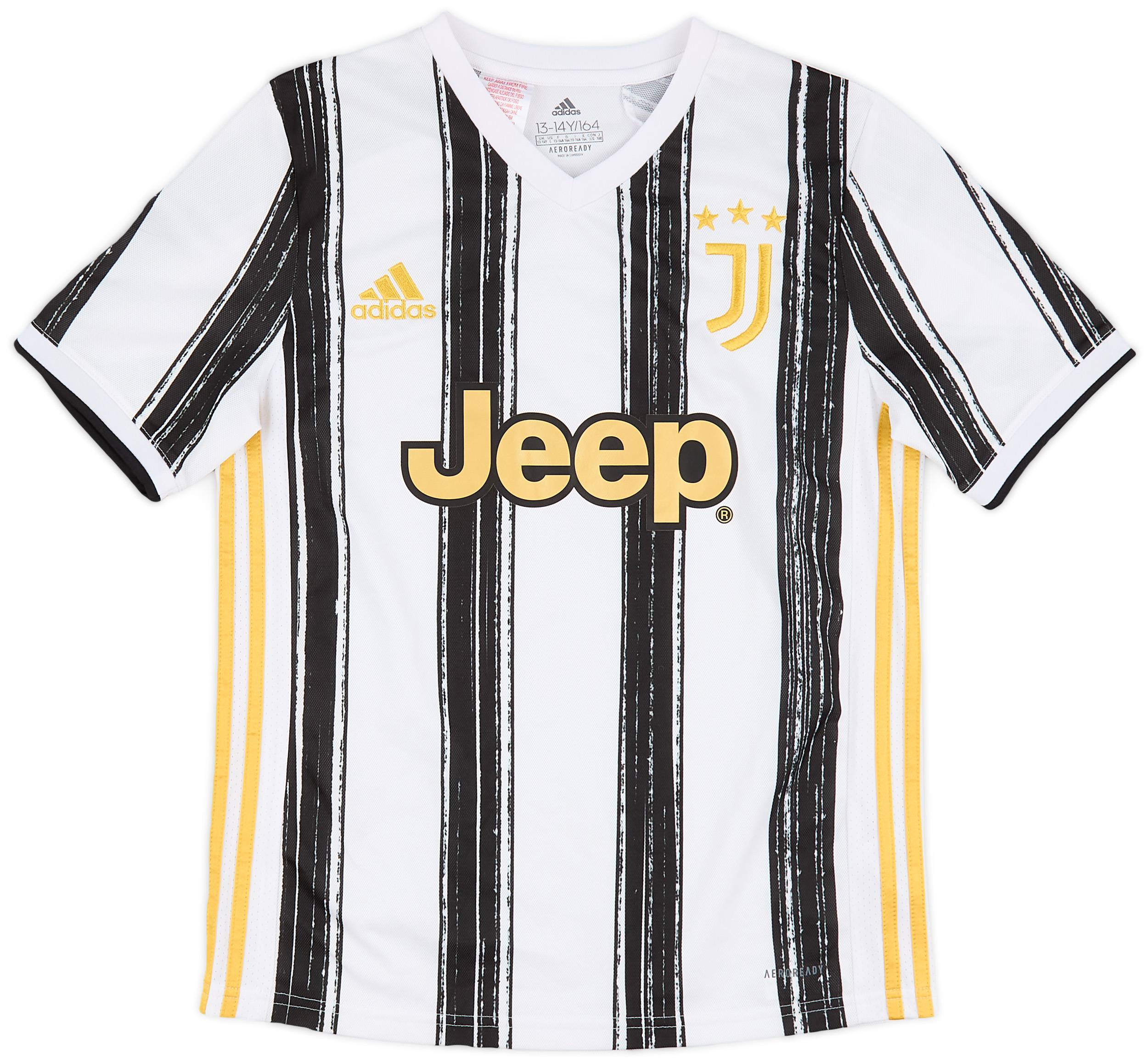 2020-21 Juventus Home Shirt - 8/10 - (L.Boys)