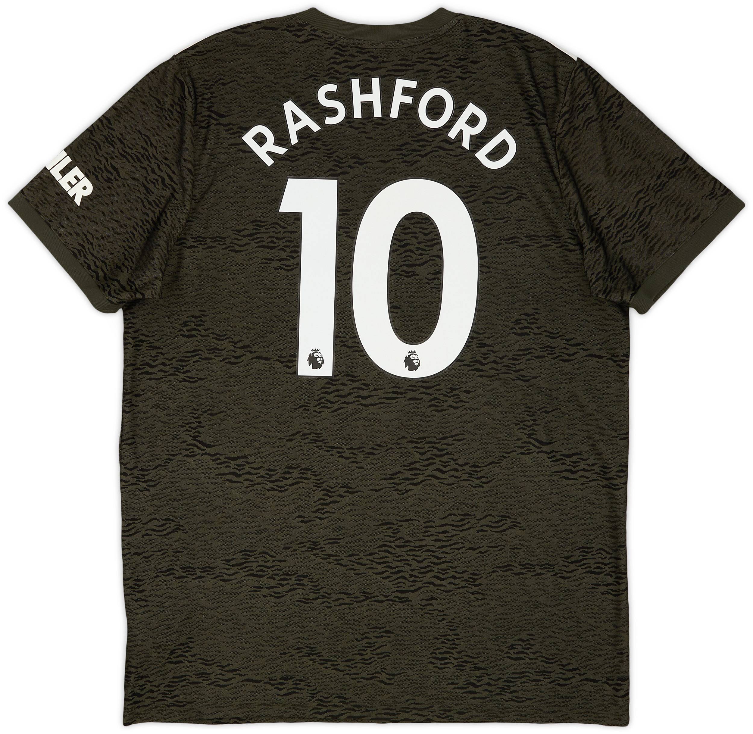 2020-21 Manchester United Away Shirt Rashford #10 - 8/10 - (XL)