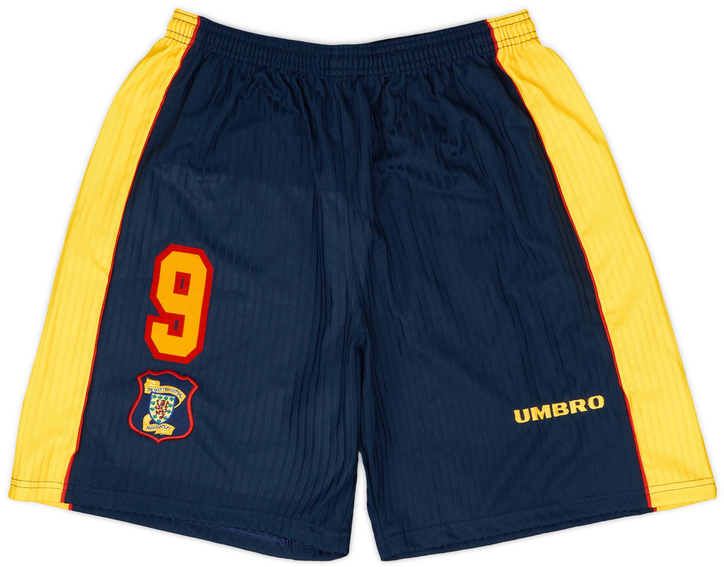 1998 Scotland Match Worn Away Shorts #9 (Durie)