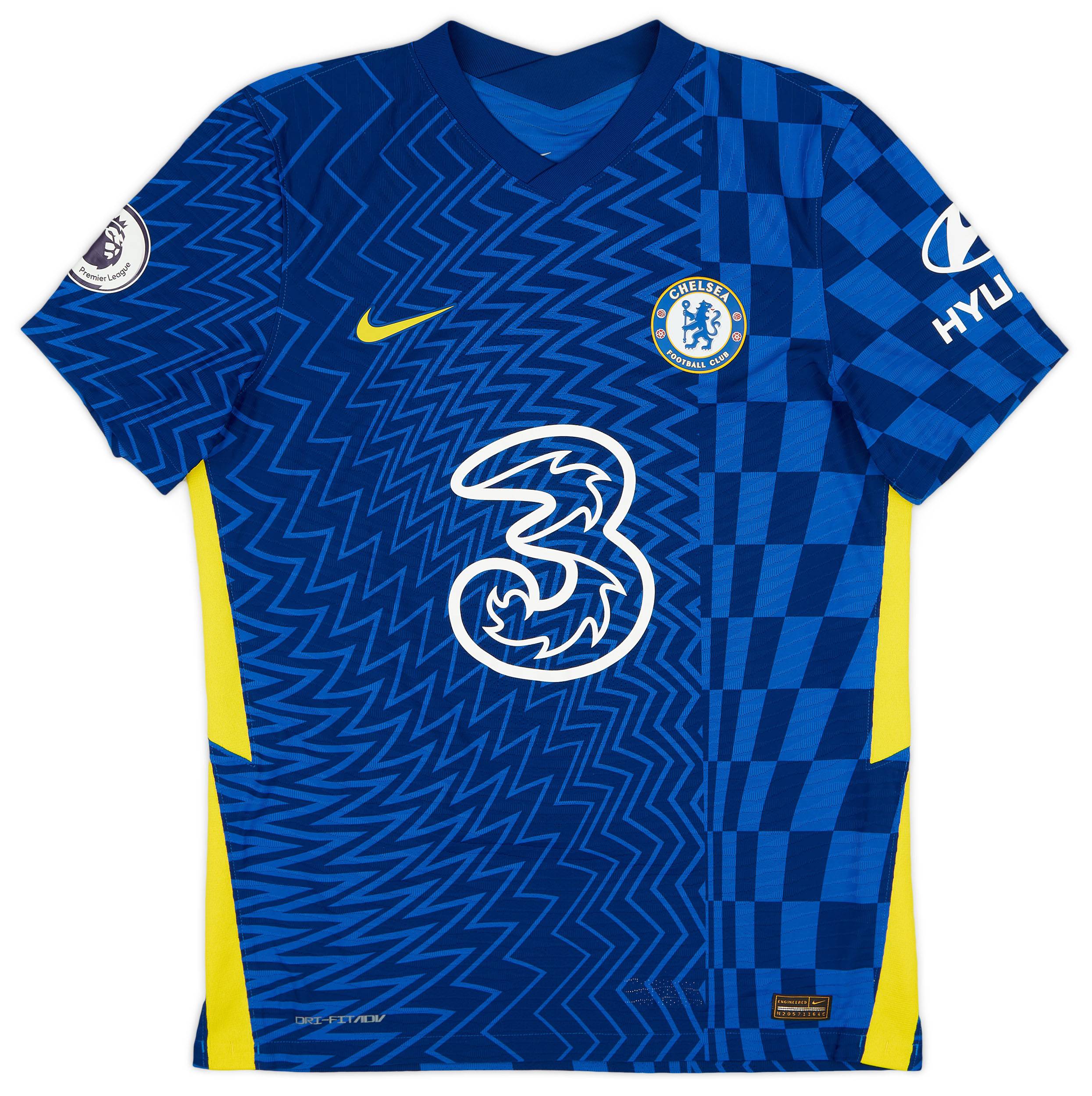 福袋 バースデイ 2021-22 Chelsea Authentic Home Shirt Mount #19 - 8/10 - (M) ウェア