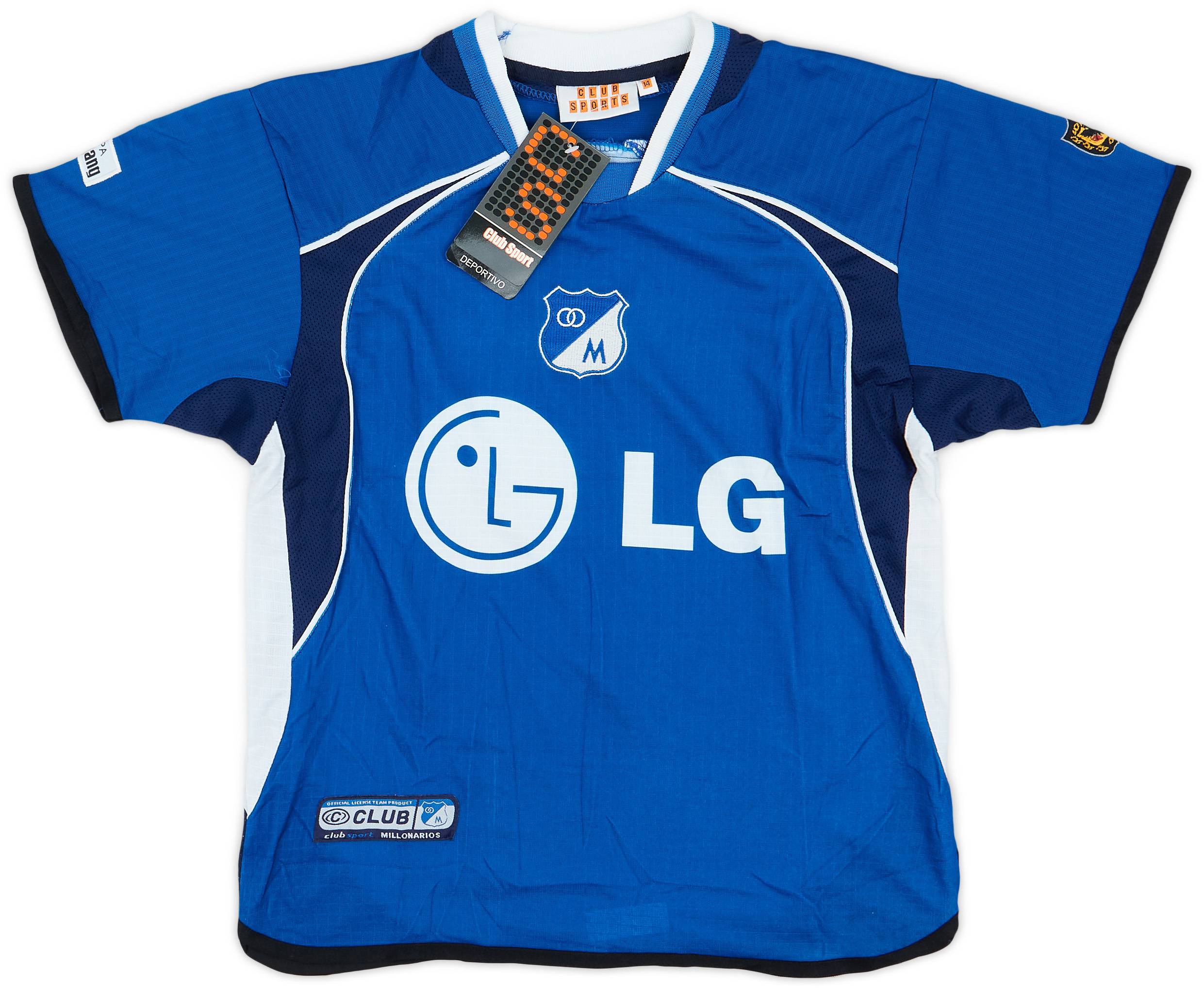 2002-03 Millonarios Home Shirt (Women's M)