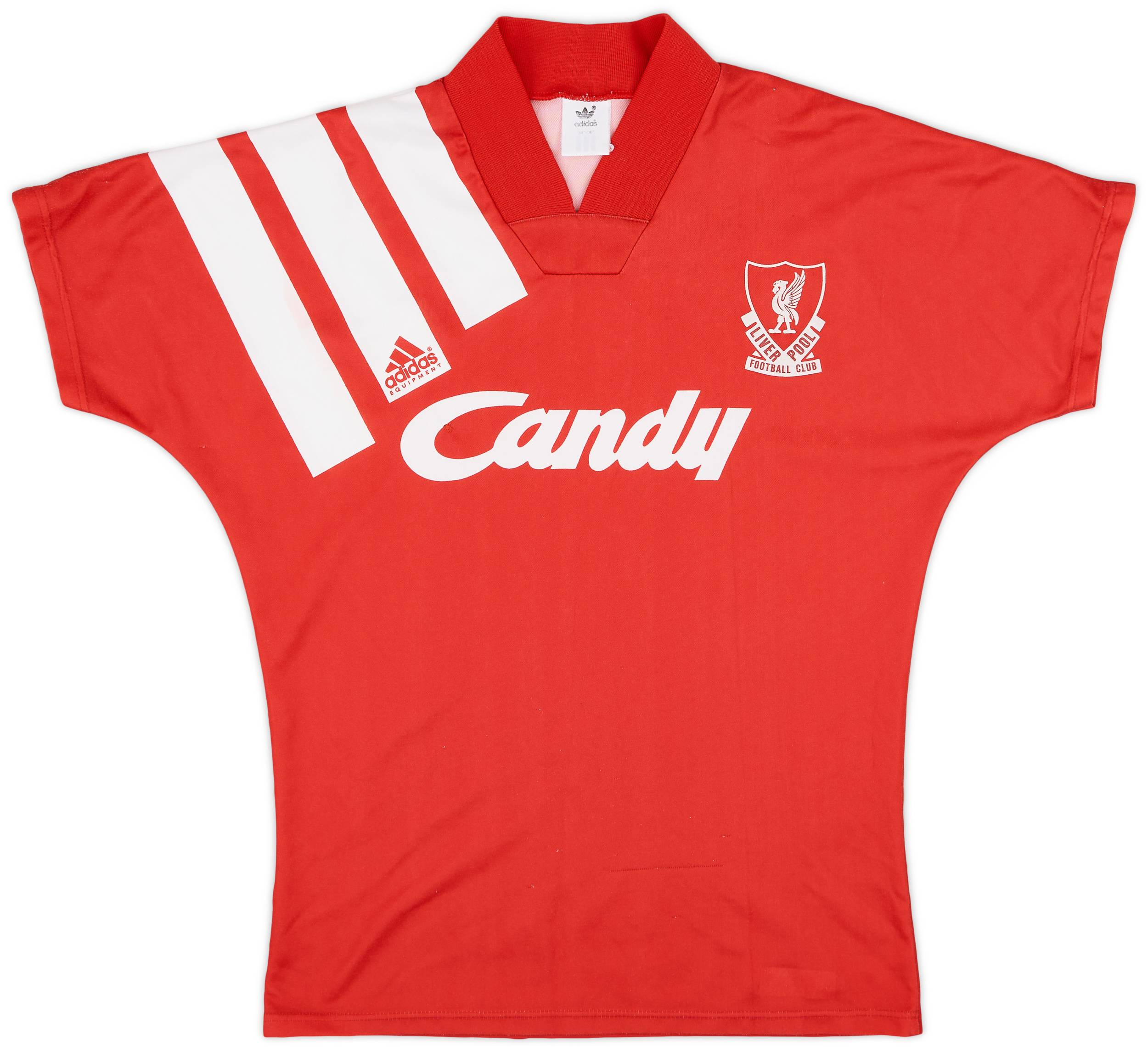 1991-92 Liverpool Home Shirt - 7/10 - (S)