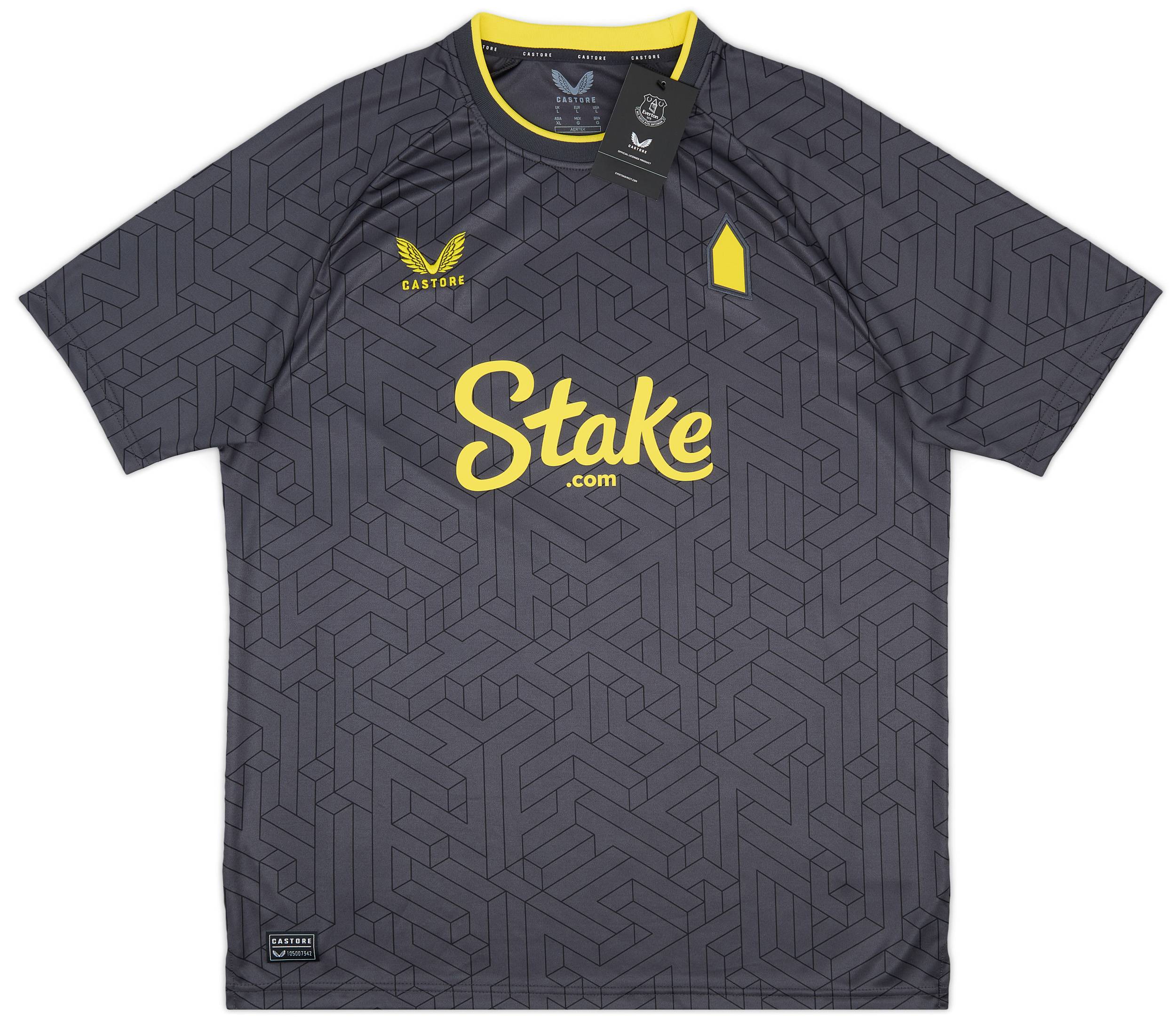 Everton away jersey clearance