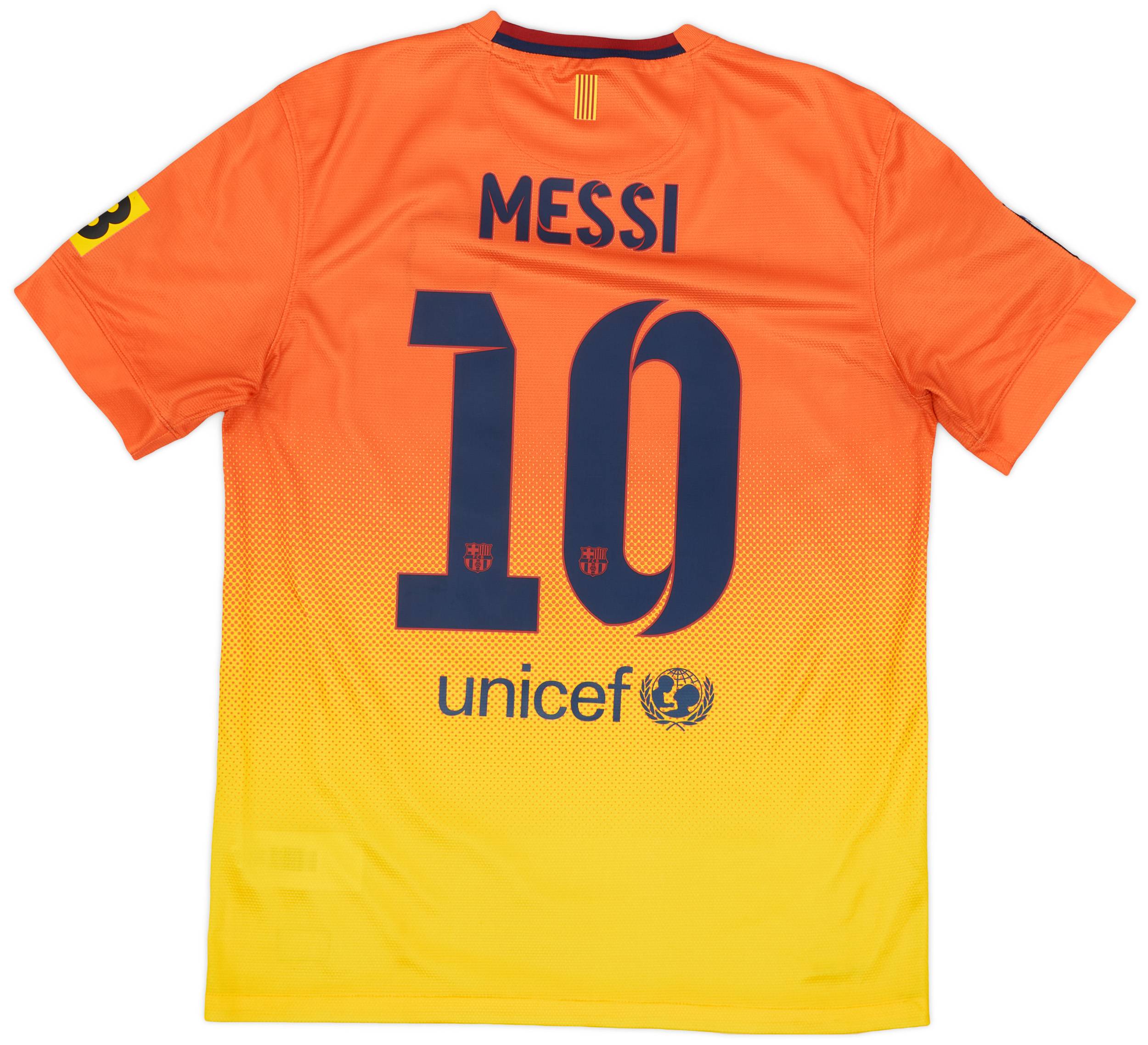 2012-13 Barcelona Away Shirt Messi #10 - 8/10 - (M)