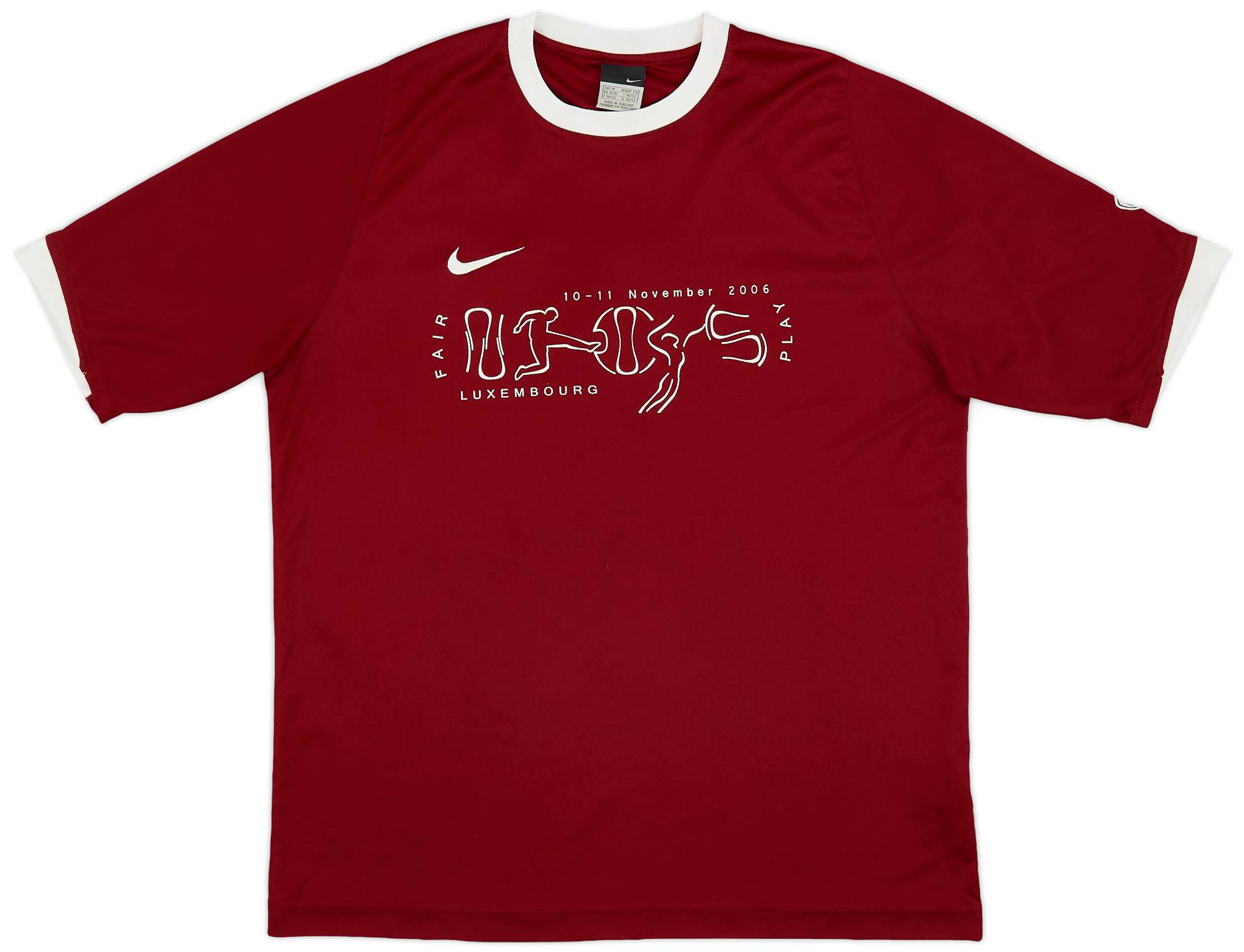 2006 Fair Play Tour Nike "Luxembourg" Shirt - 8/10 - (M)
