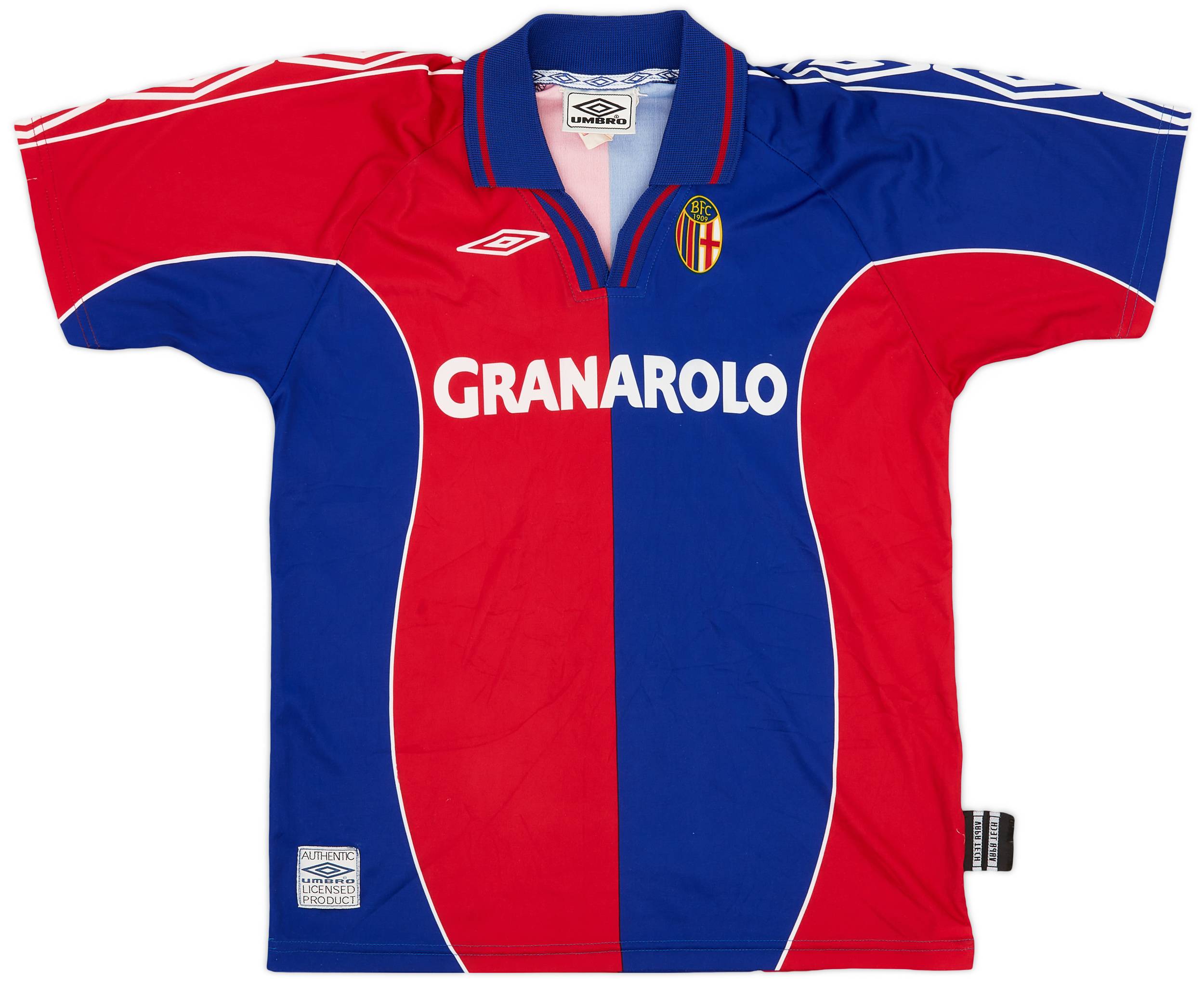 2000-01 Bologna Home Shirt - 8/10 - (Y)