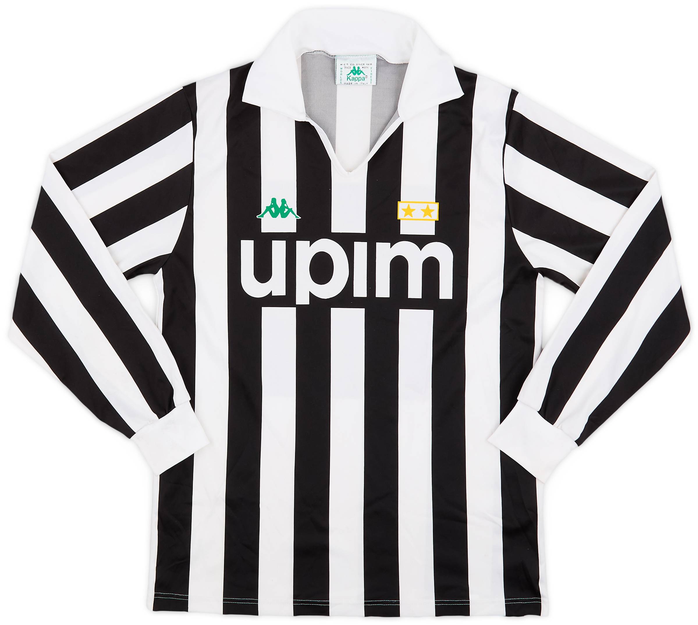 1991-92 Juventus Basic Home L/S Shirt - 6/10 - (M)