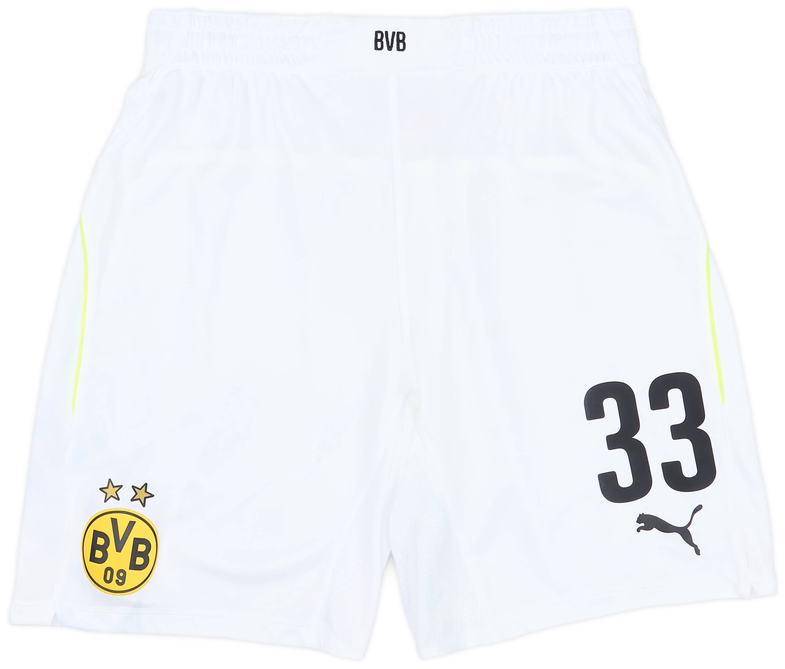 2014-15 Borussia Dortmund Player Issue GK Shorts #33 (Alomerovic) - 5/10 - (XL)