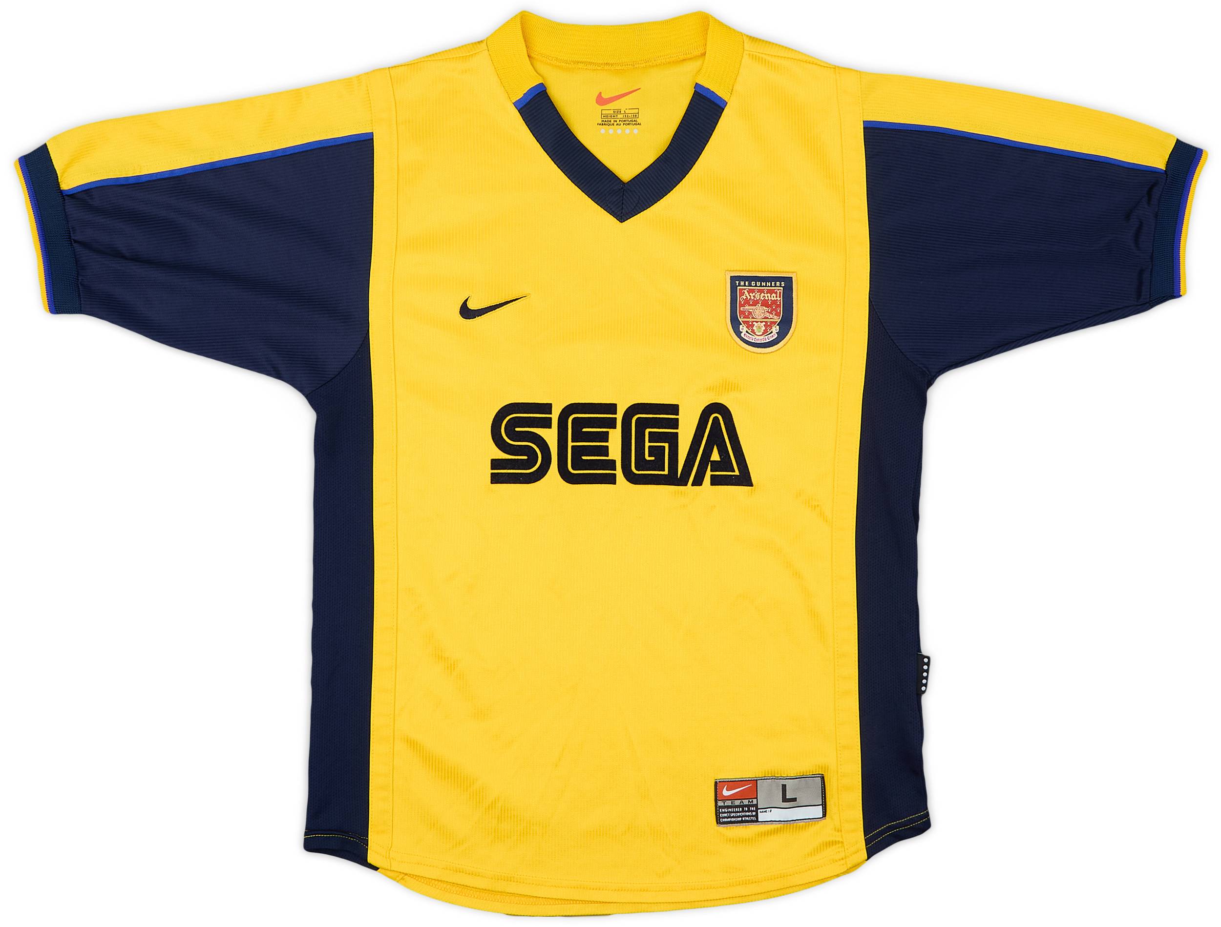 1999-01 Arsenal Away Shirt - 9/10 - (L.Boys)