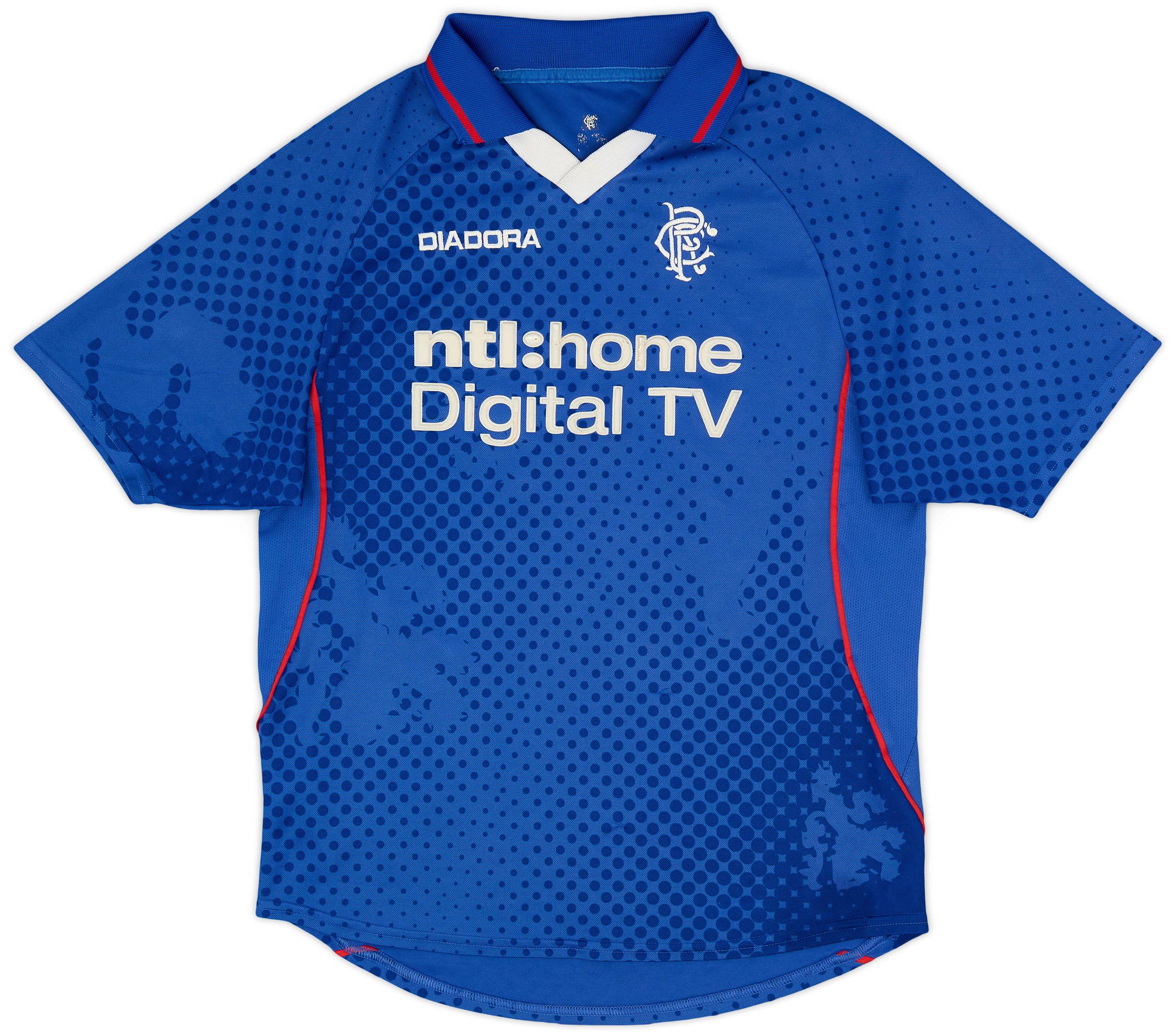 2002-03 Rangers Home Shirt - 6/10 - (M)