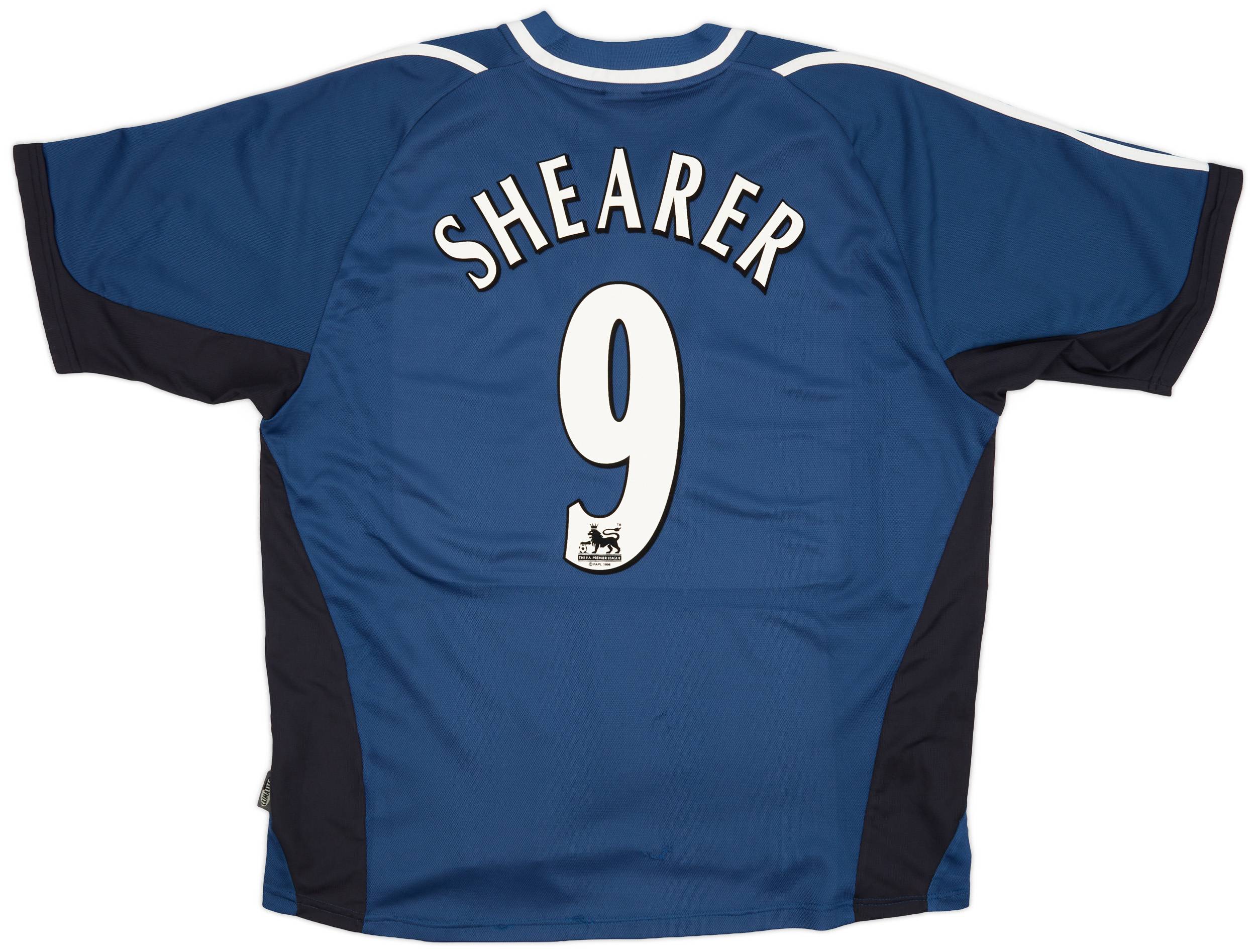 2001-02 Newcastle Away Shirt Shearer #9 - 6/10 - (XL)