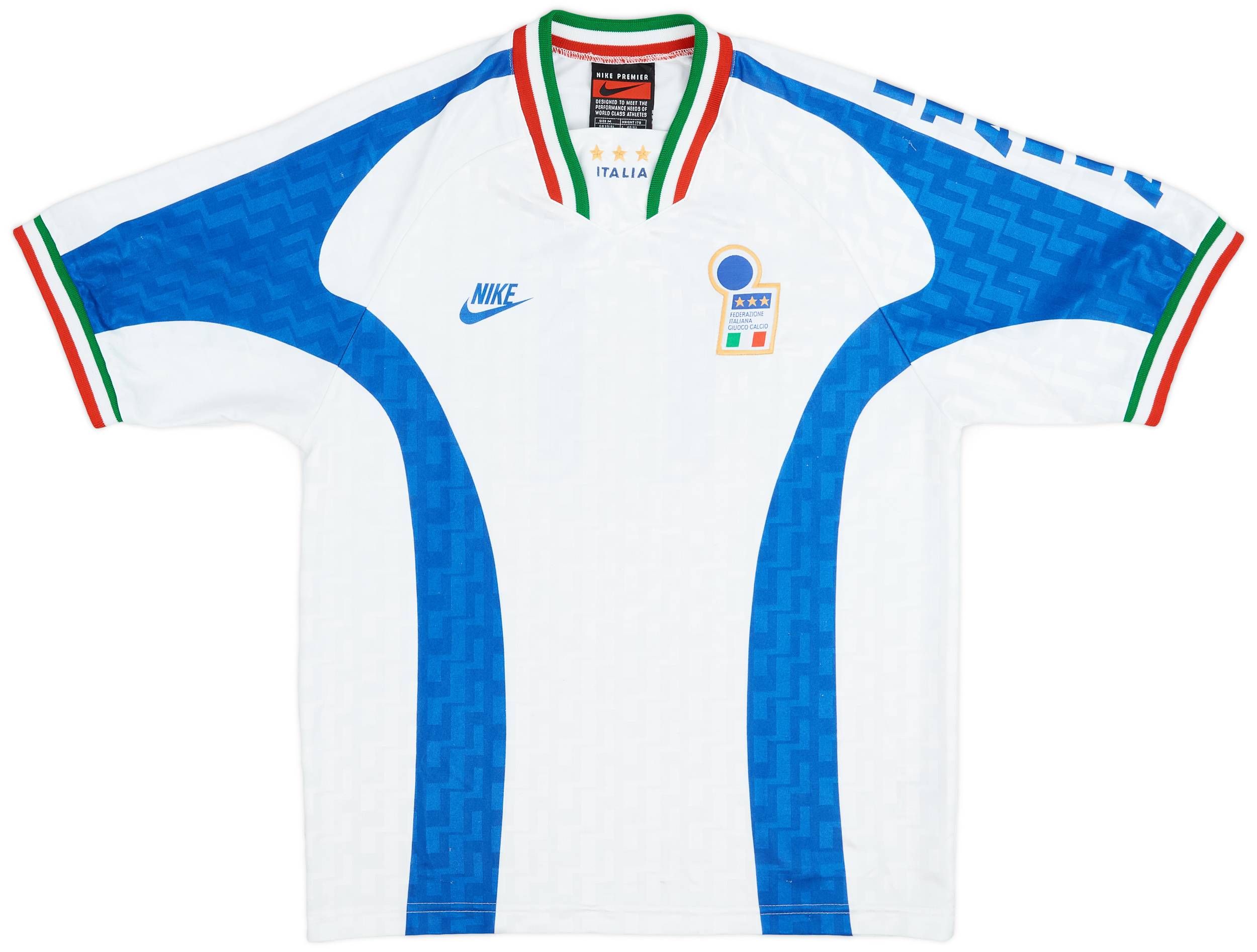 1996-97 Italy Nike Training Shirt #11 - 9/10 - (M)