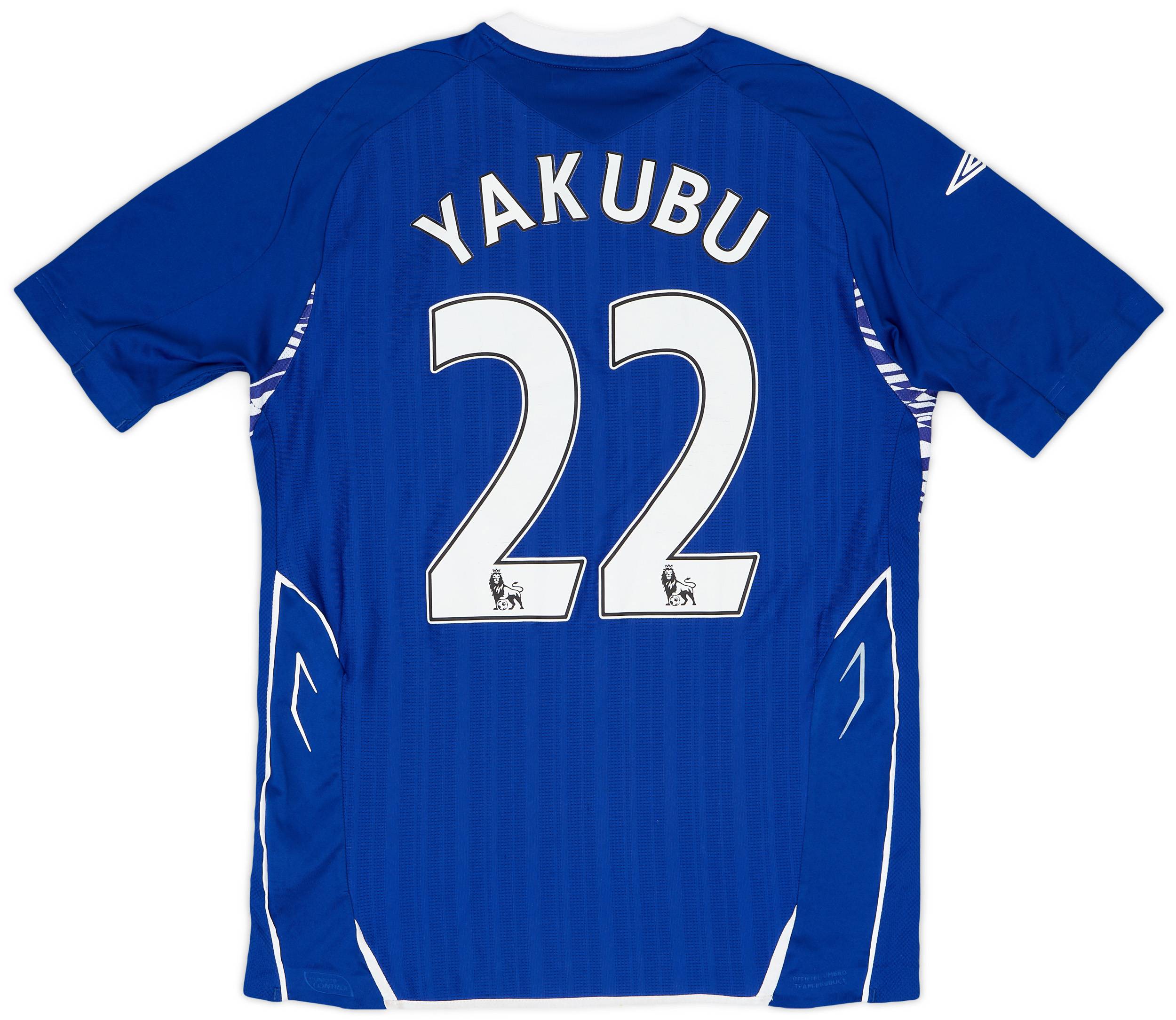 2007-08 Everton Home Shirt Yakubu #22 - 7/10 - (XL.Boys)