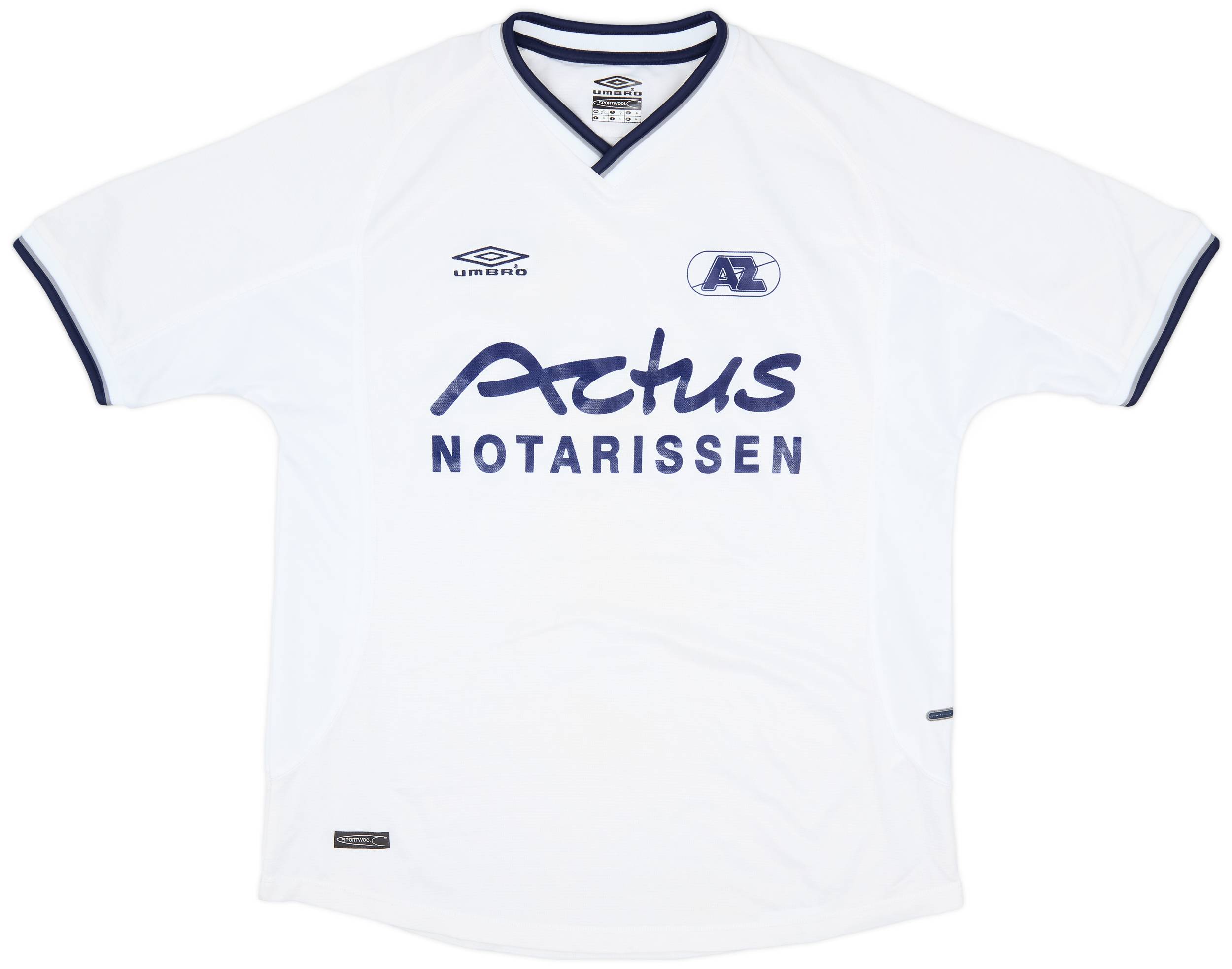 2001-02 AZ Alkmaar Umbro Training Shirt - 7/10 - (XL)