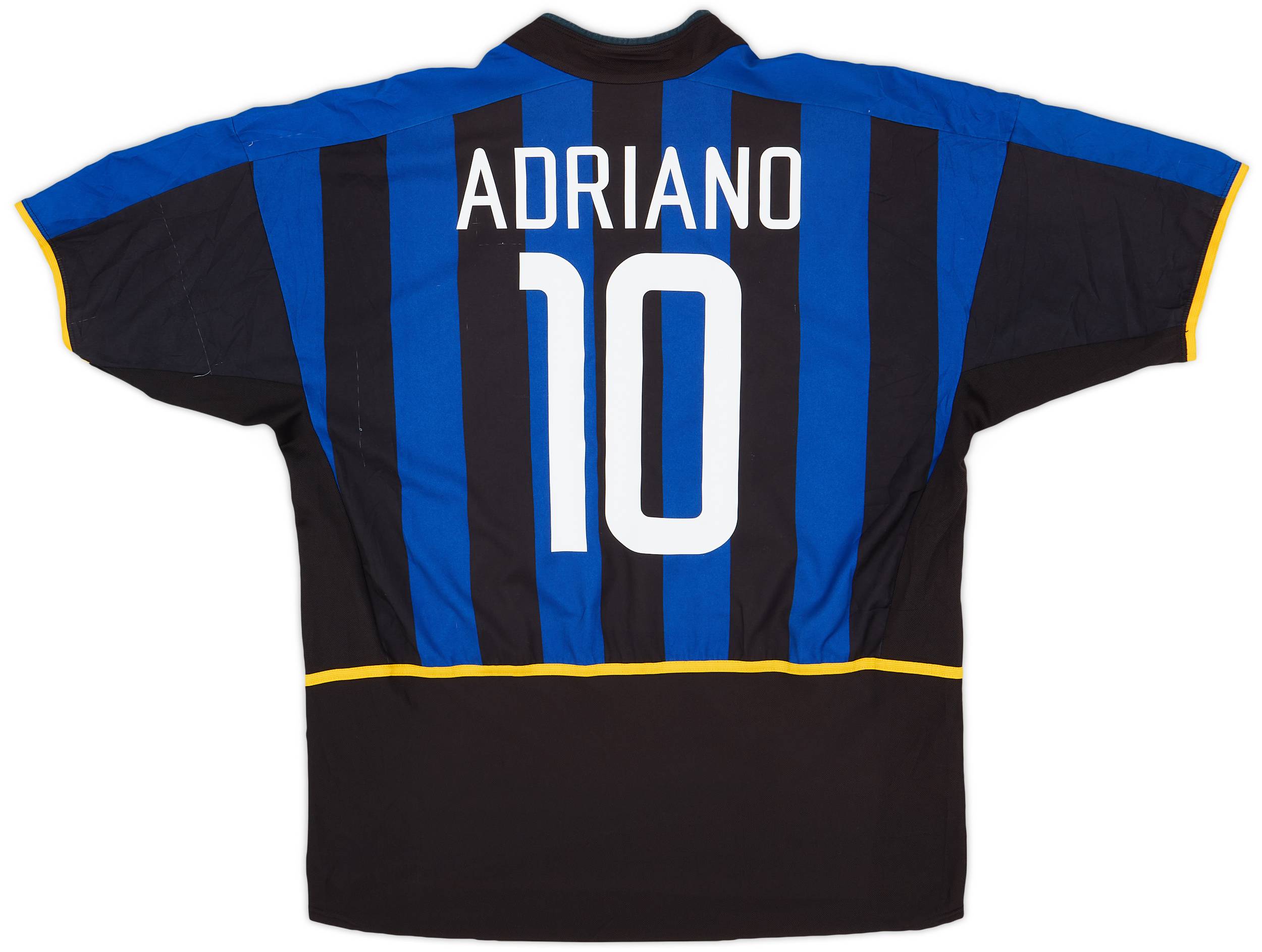 最新な - #10 Adriano Shirt Home Milan Inter 2003-04 5/10 (XL) - ウェア