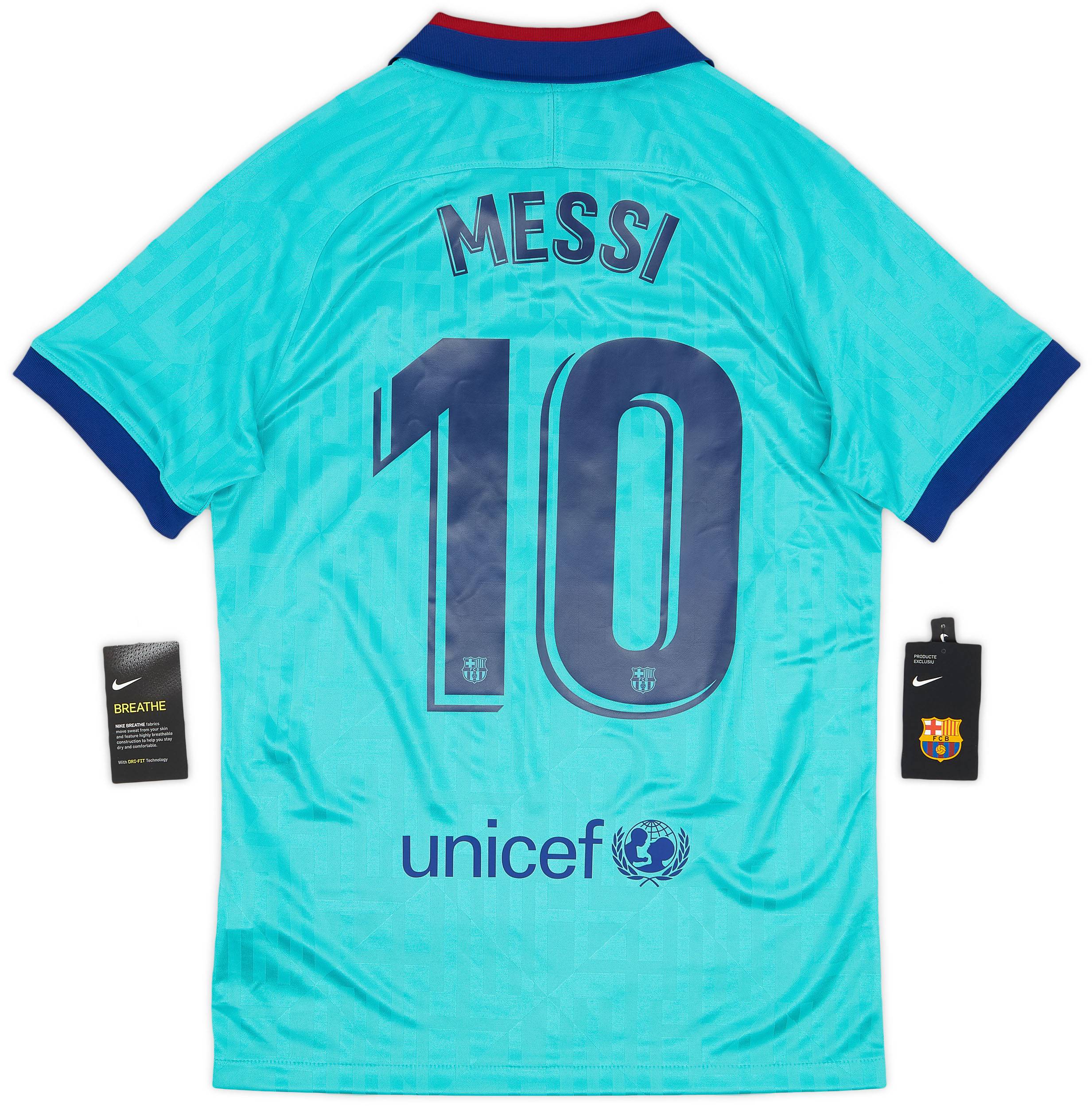 2019-20 Barcelona Third CL Shirt Messi #10 (S)
