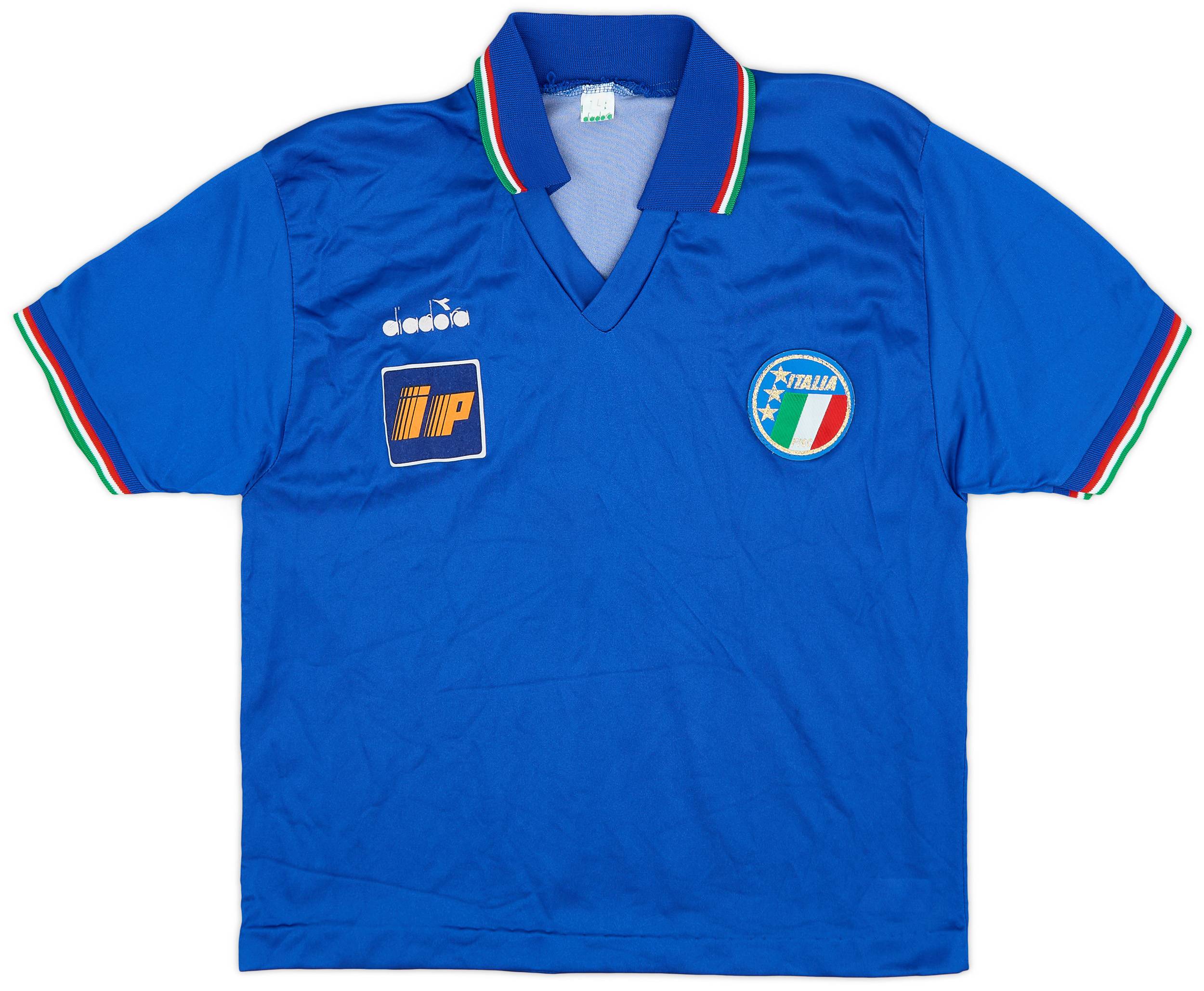 1986-91 Italy Home Shirt - 5/10 - (L.Boys)