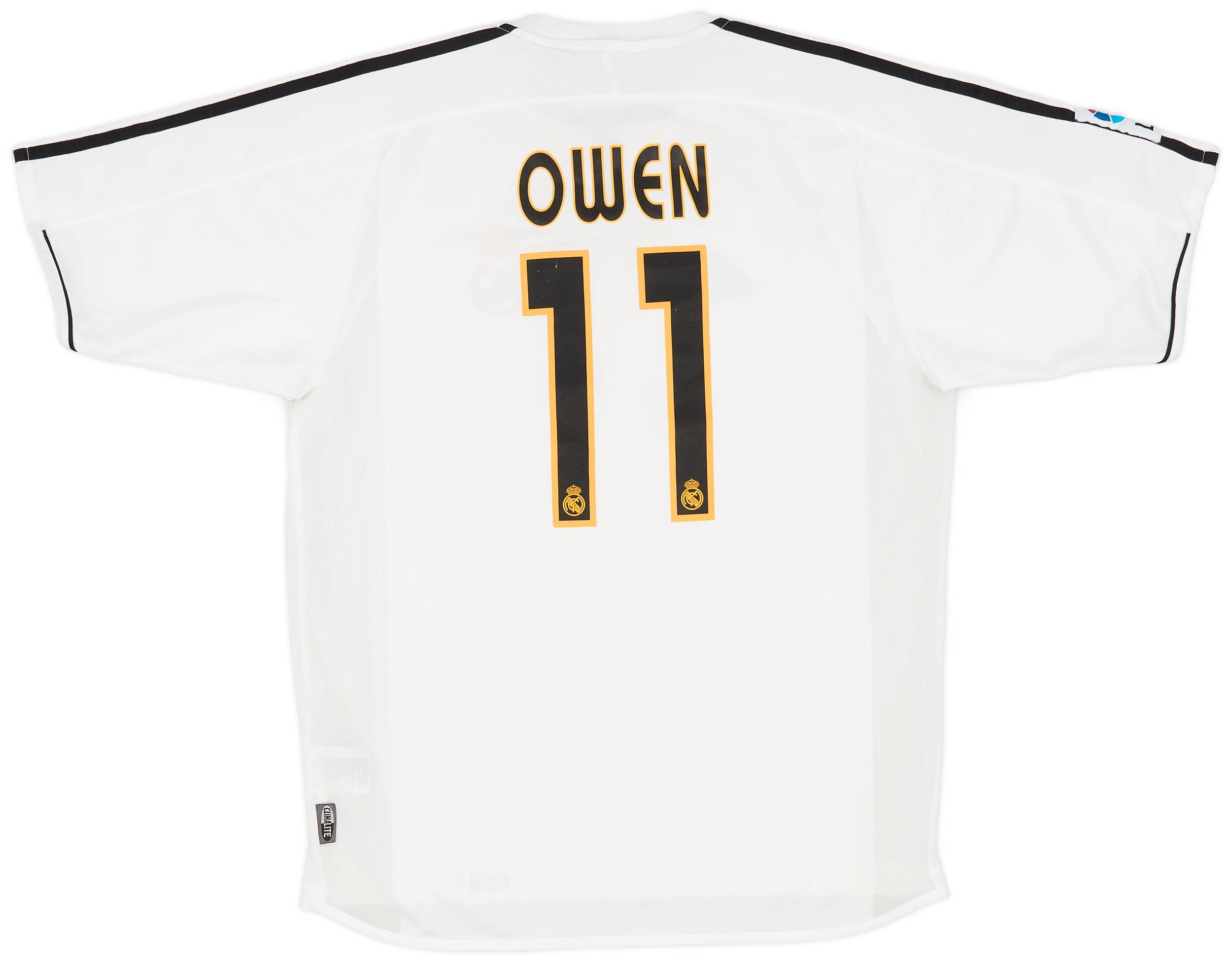 2004-05 Real Madrid Home Shirt Owen #11 - 7/10 - (M)