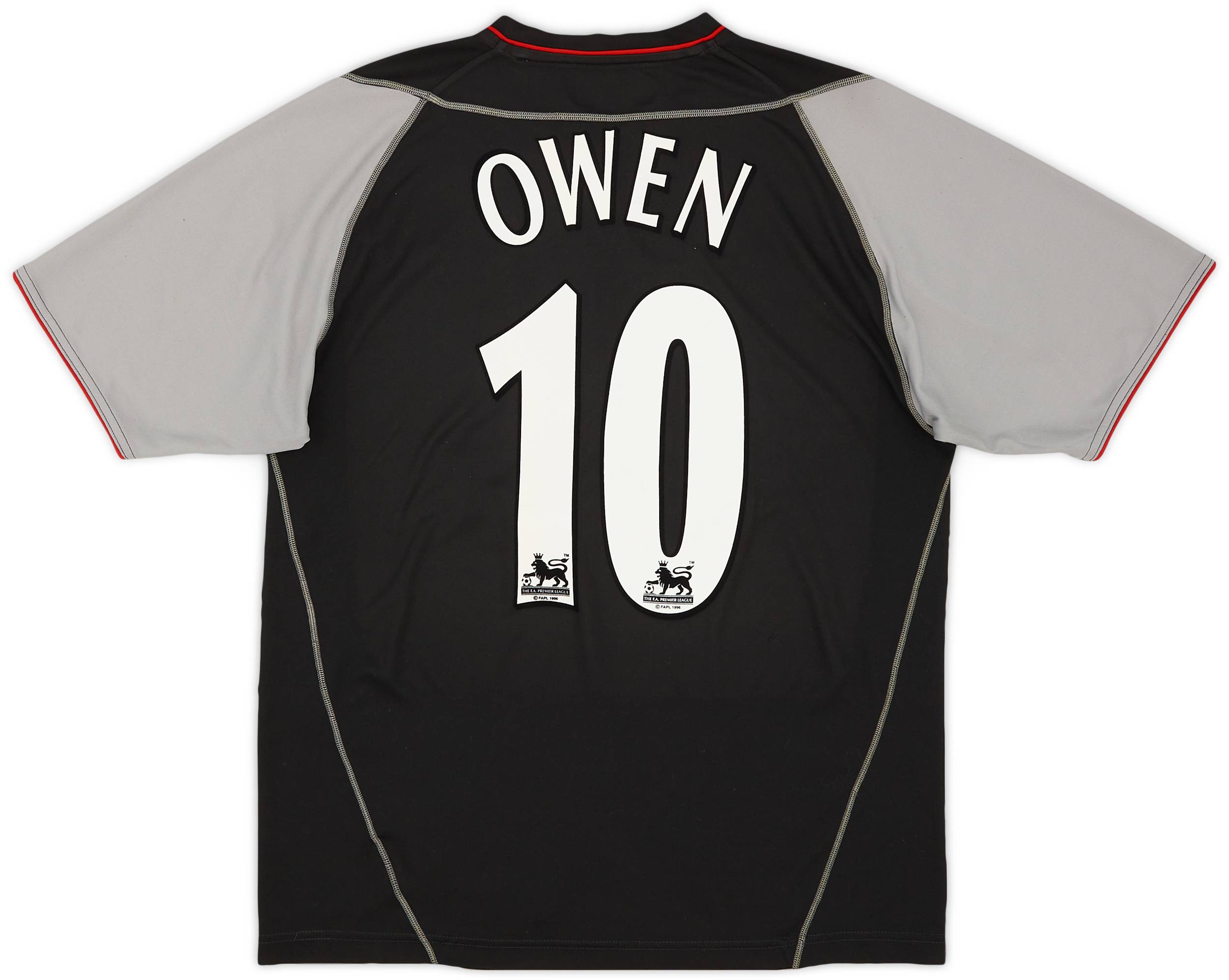 2002-04 Liverpool Away Shirt Owen #10 - 7/10 - (M)