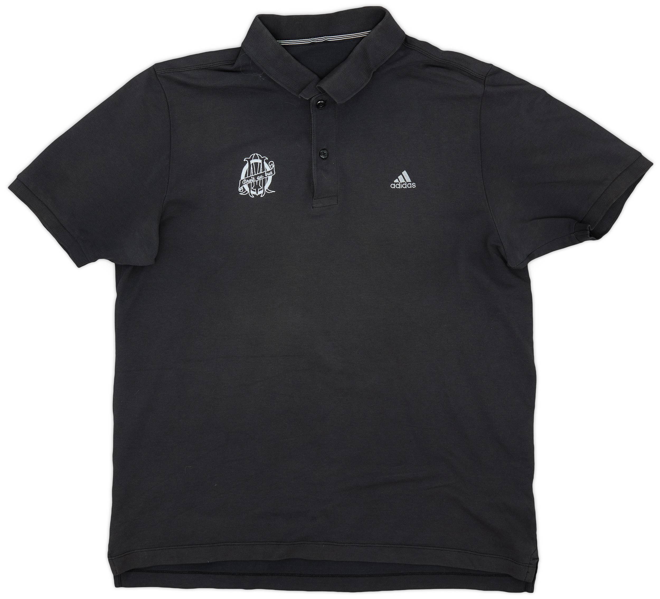 2011-12 Olympique Marseille adidas Polo Shirt - 9/10 - (XL)